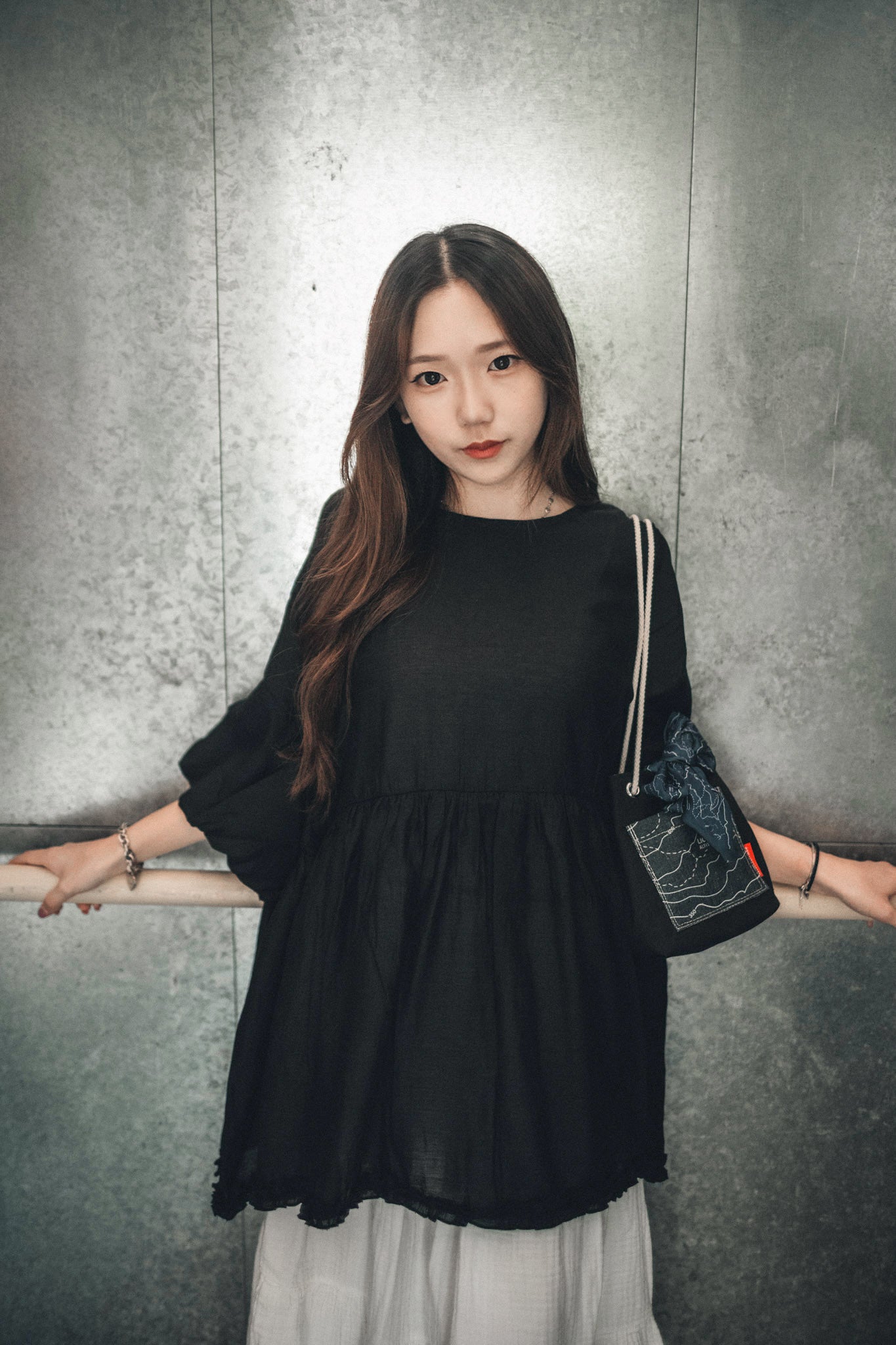 雲朵感☁️ 日系泡泡袖娃娃top|2色入