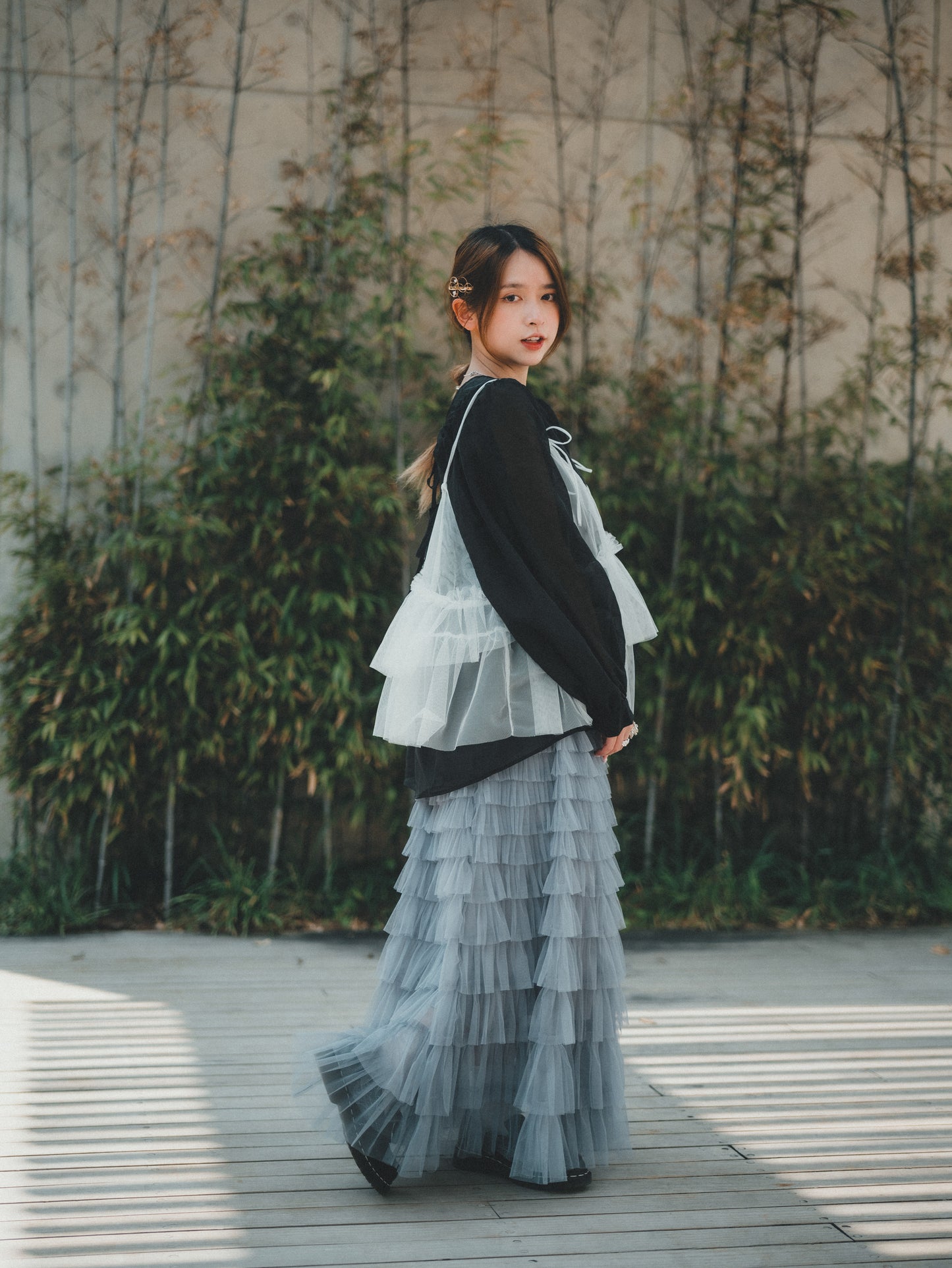 熱賣✨ 千層紗紗蛋糕半身裙|3色入