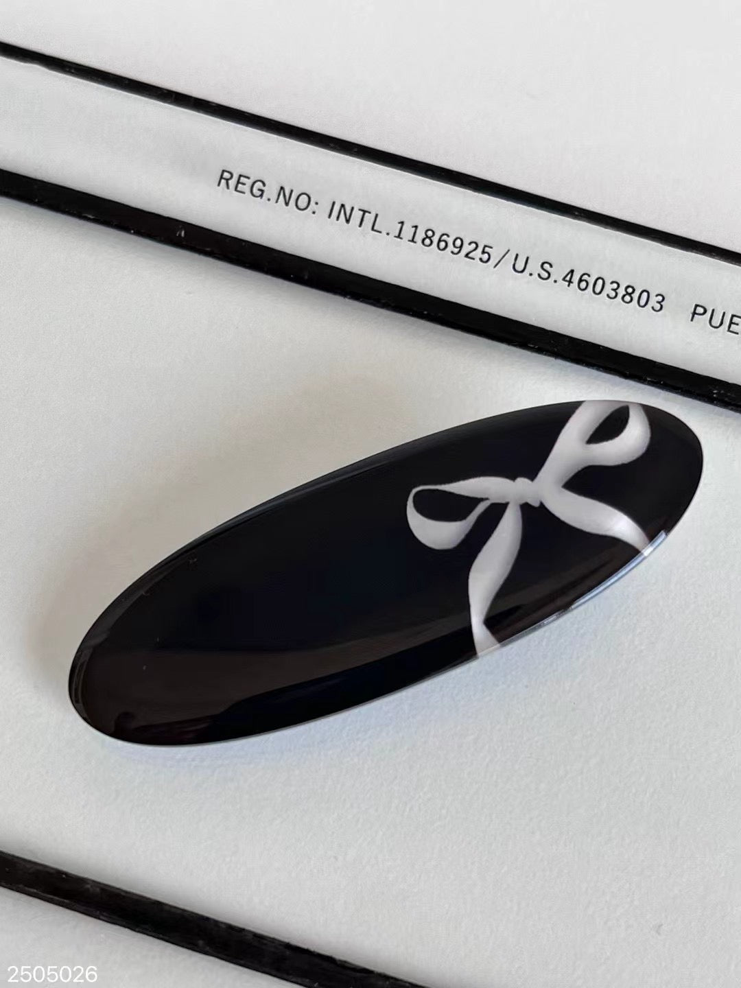 黑白風♡ 一字髮夾|6色入