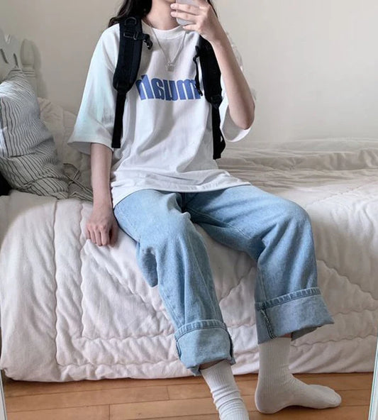 MUAHMUAH TEE - MUT19056 (White)