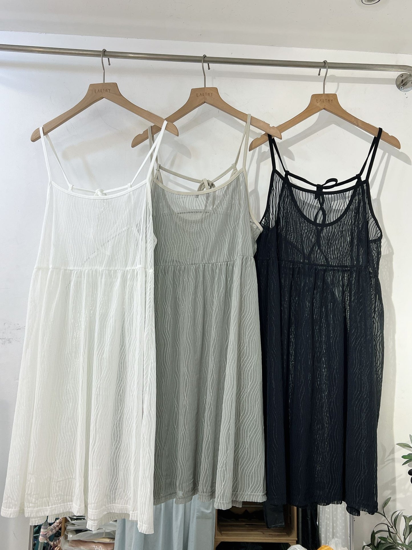 高級感!浮雕水波紋綁繩OPS|3色入