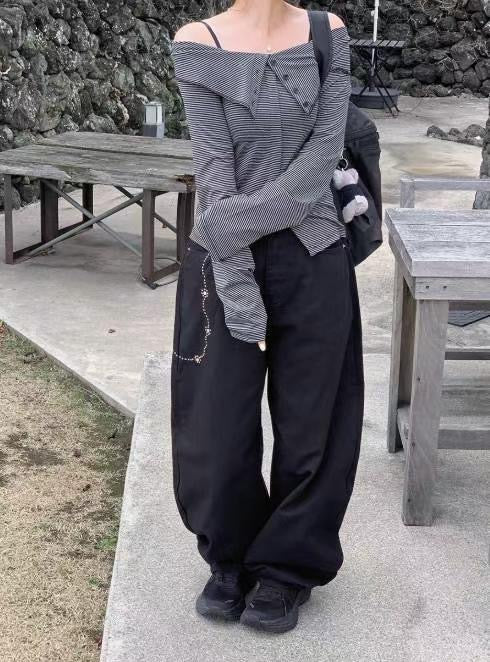 Detail𓂃𓂂珠片花花❀*牛仔褲|1色入