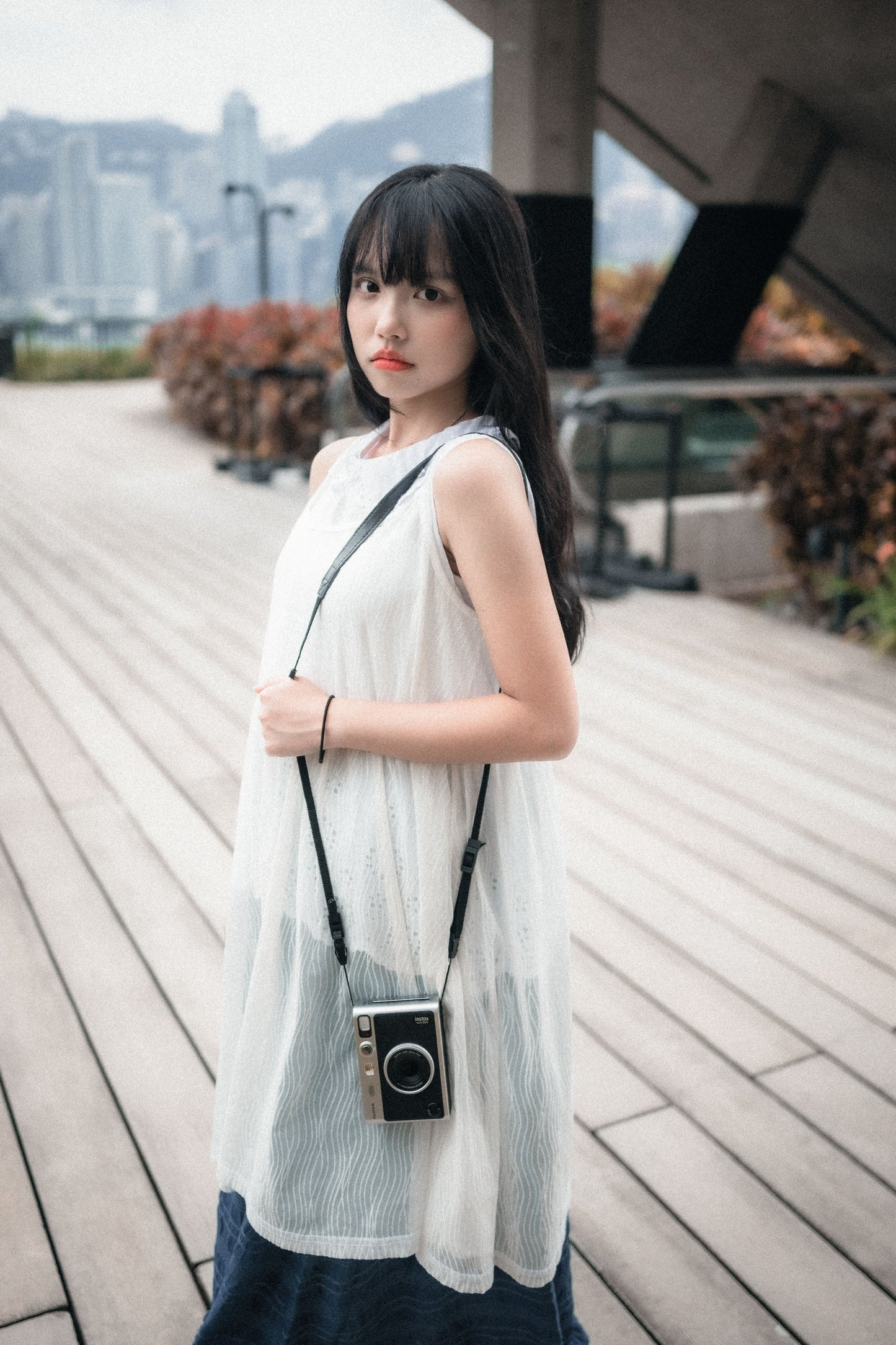 通花娃娃領背心TOP|2色入