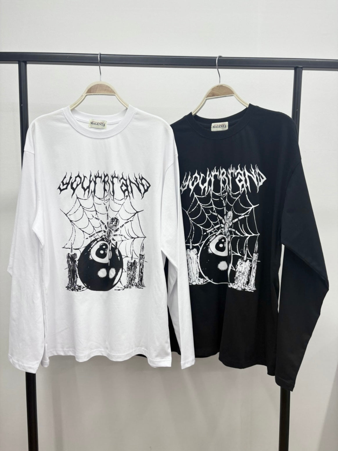 yourbrand snooker net long-sleeve|2色入