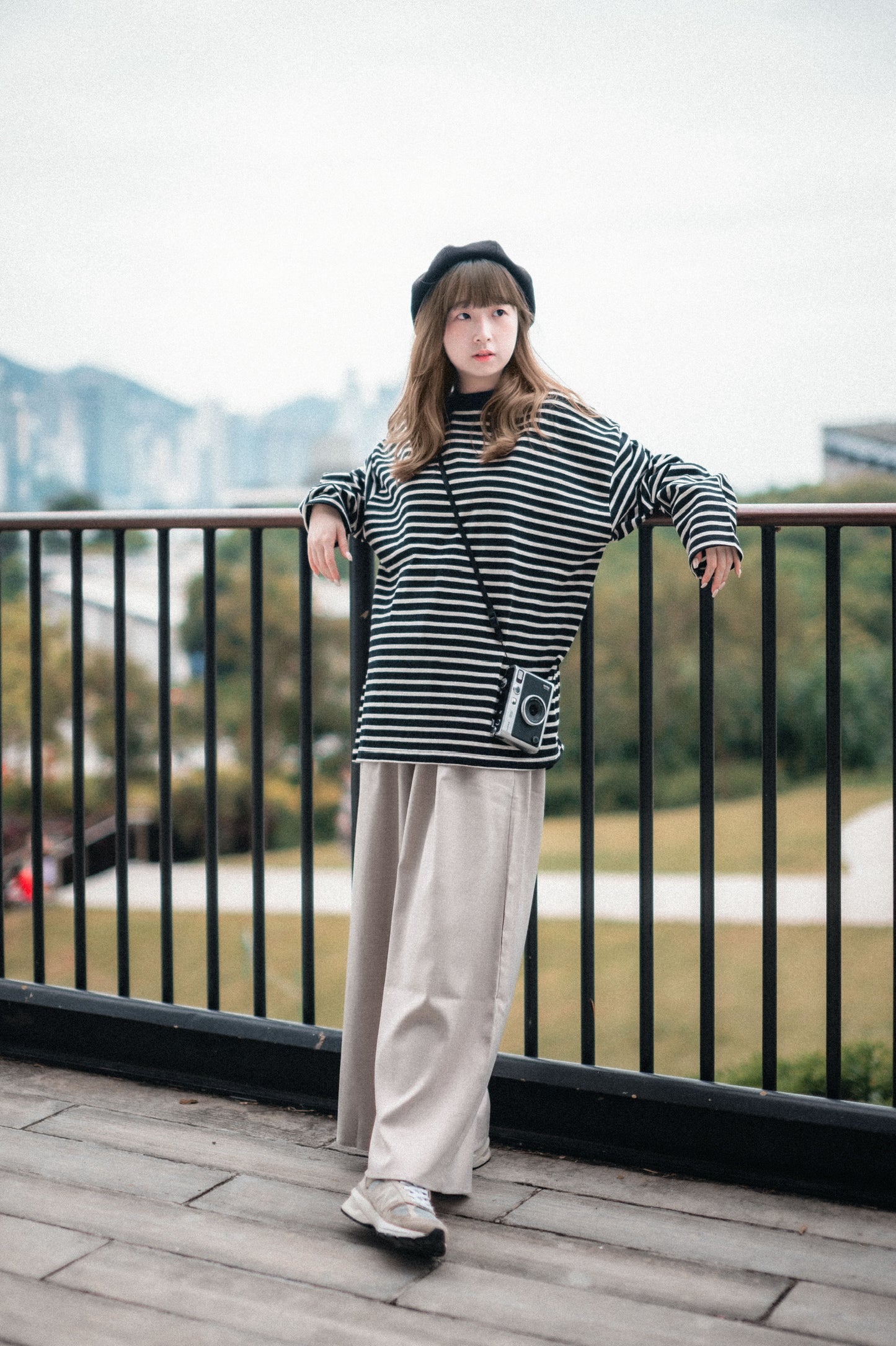 絲滑〰️西裝闊腳長褲(送皮帶)|4色入