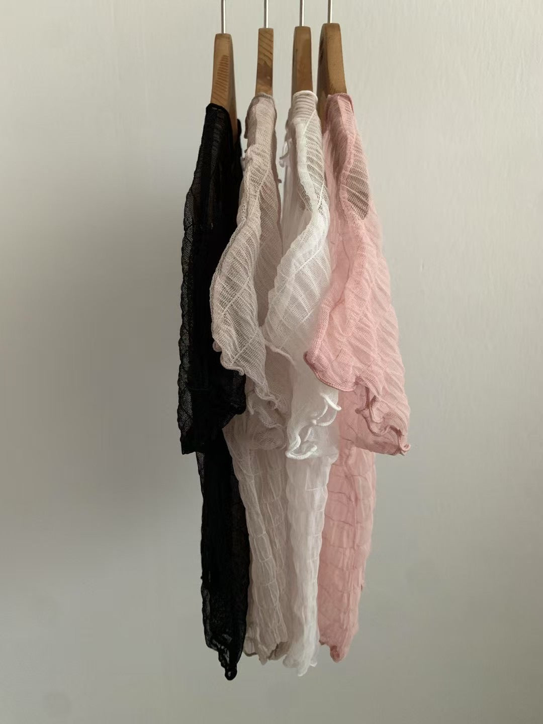 透膚飛飛袖內搭top|4色入