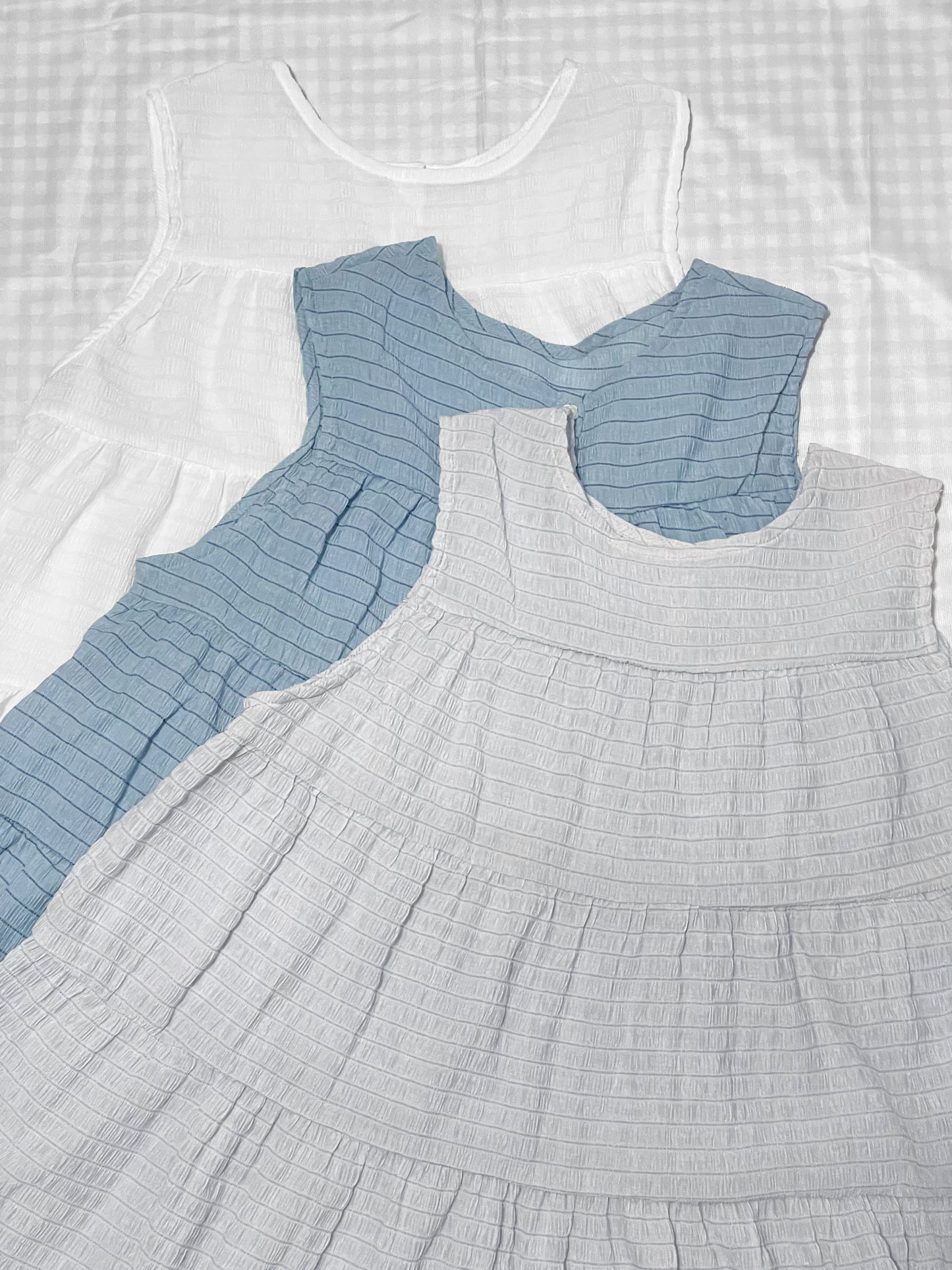 最百搭!2ways暗紋蛋糕娃娃Top|3色入