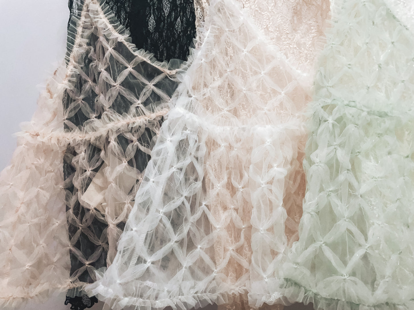 淡色系🌸花花紗紗外搭|3色入