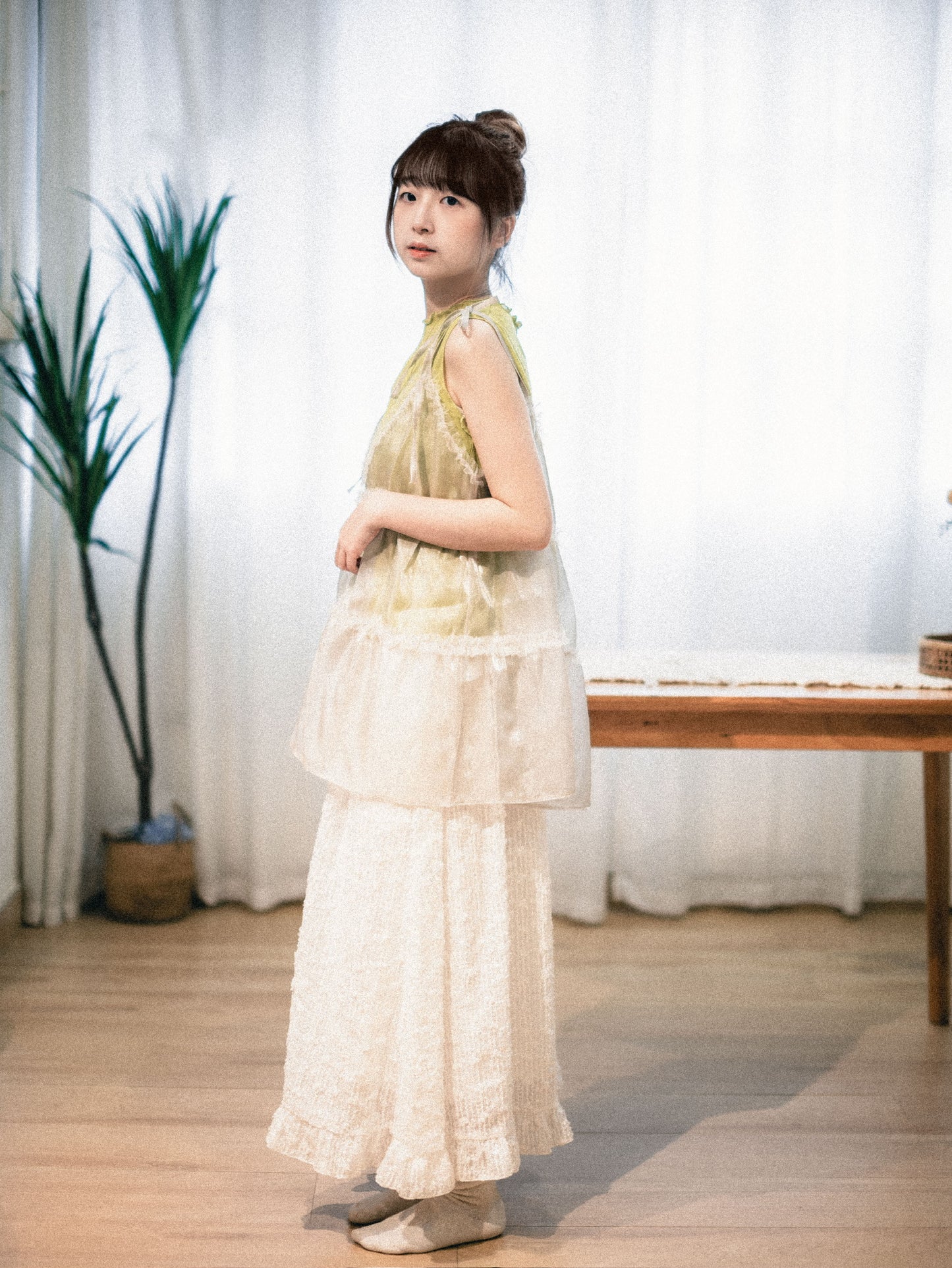 有口袋!立體閃閃半身裙|3 colors