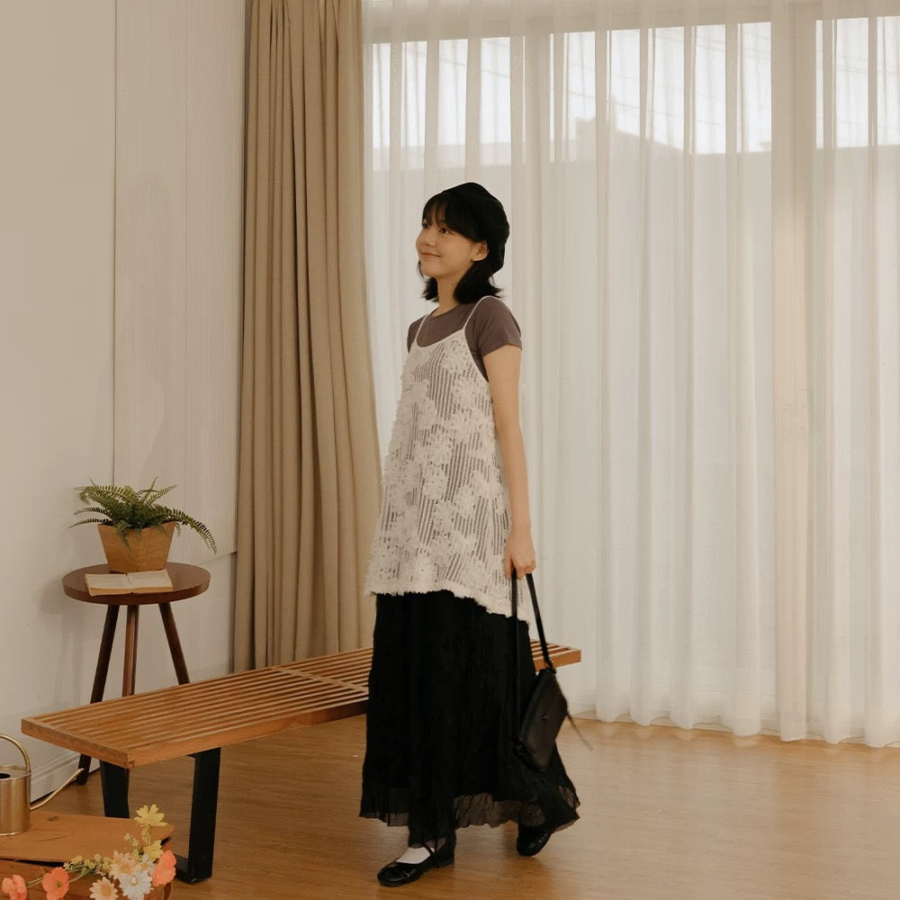 不規則皺皺紋理造型sk|3色入