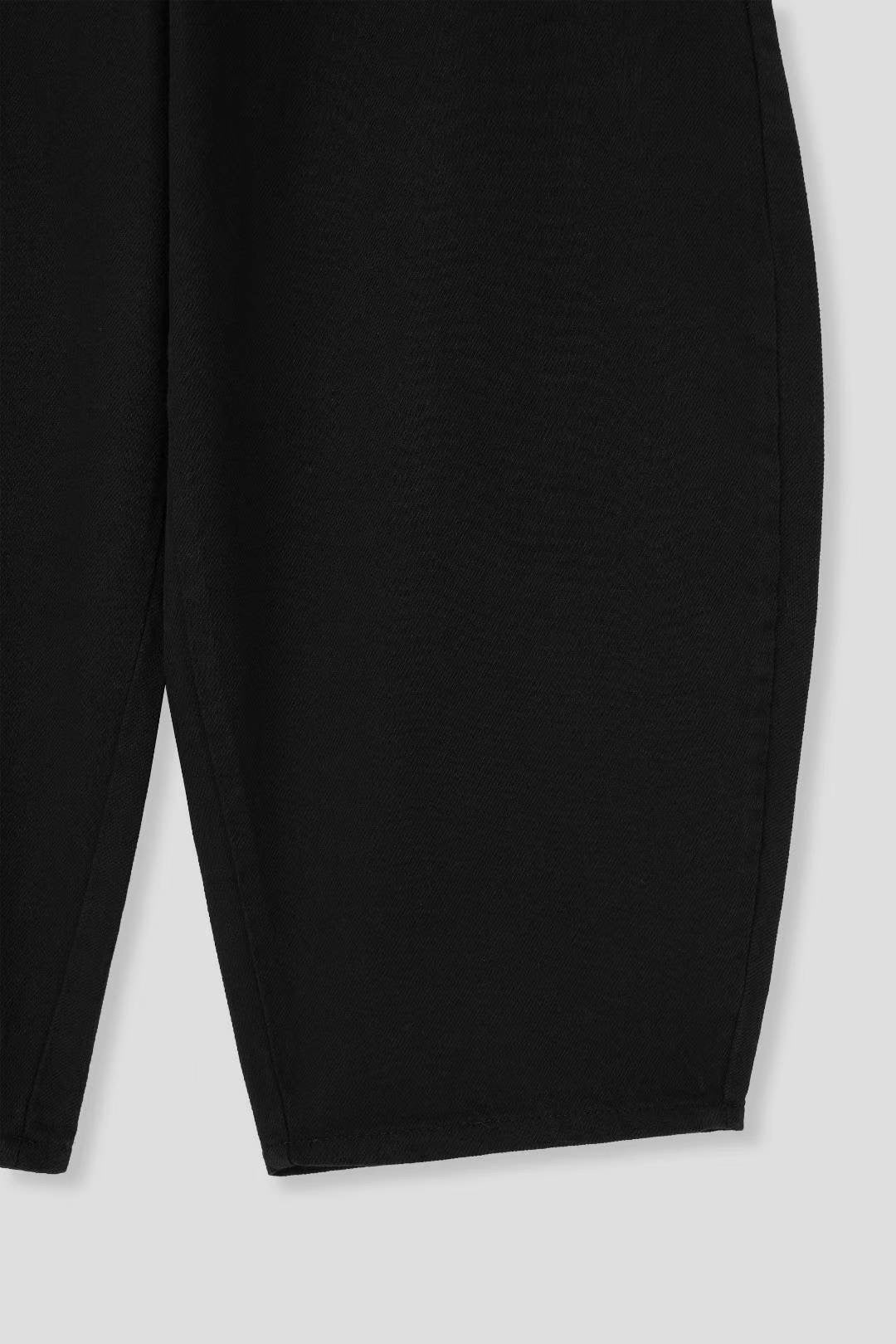 剪裁層疊拼格紋布氣球褲|1色入