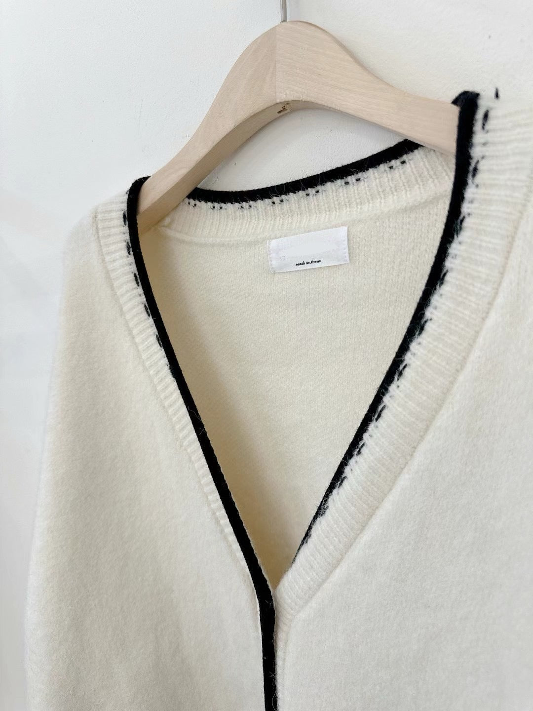 厚實拼邊長外套|3色入