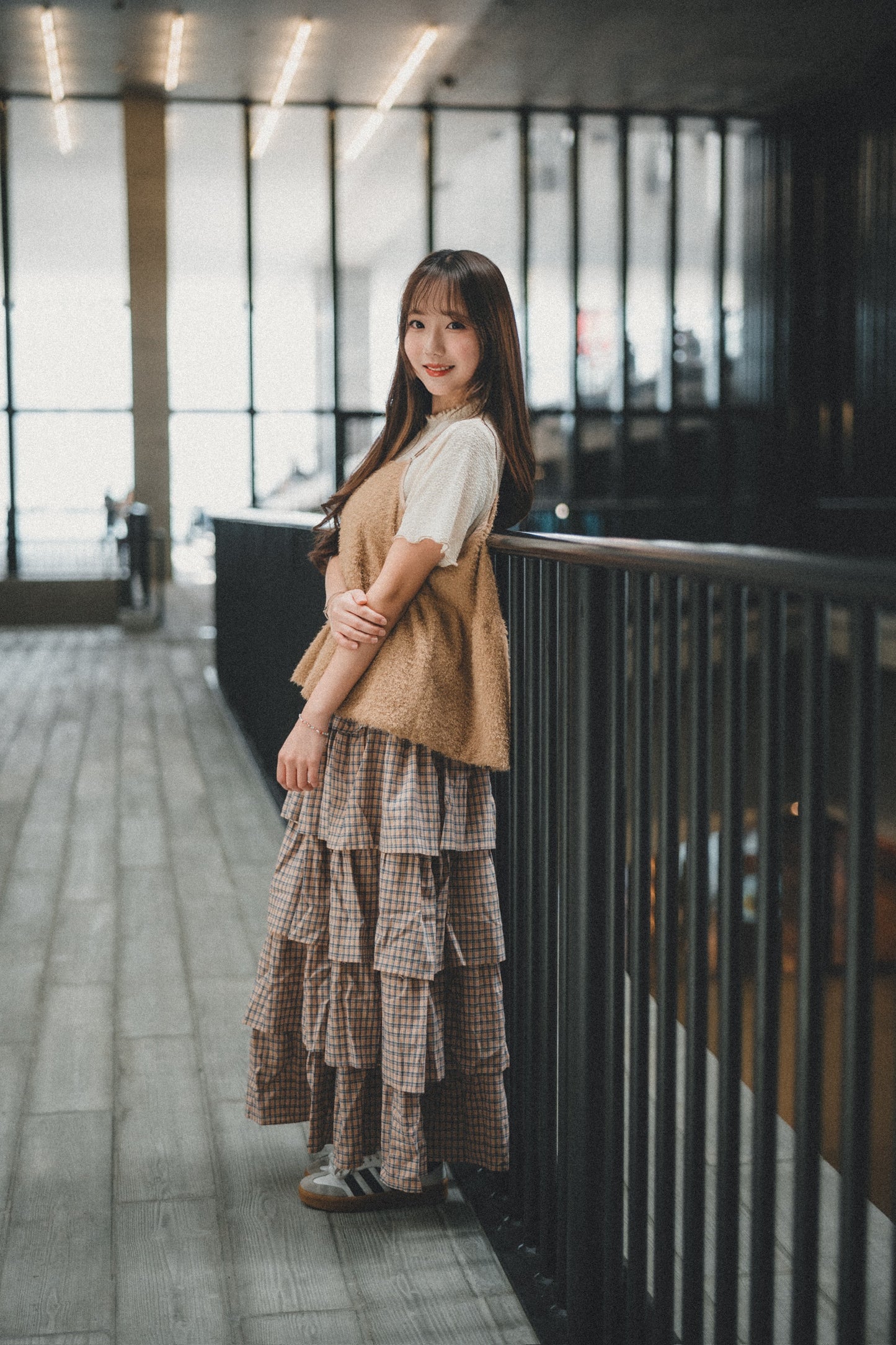 Bling Bling毛毛蝴蝶結綁帶背心|6色入