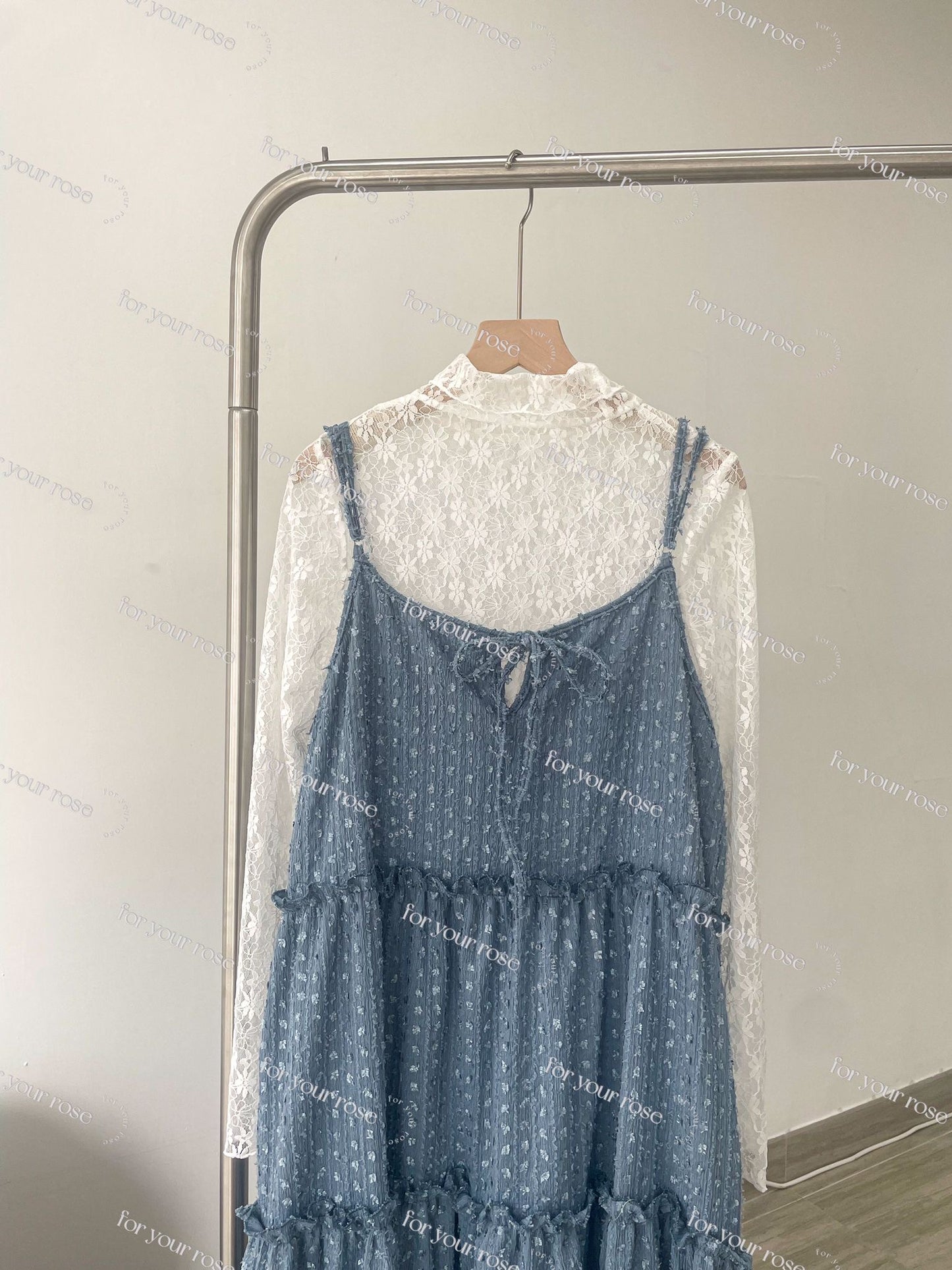 Two ways雪花粒粒連身裙❄️|3色入