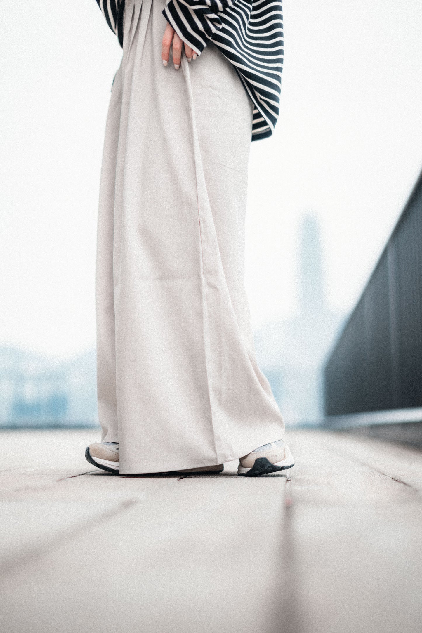 絲滑〰️西裝闊腳長褲(送皮帶)|4色入