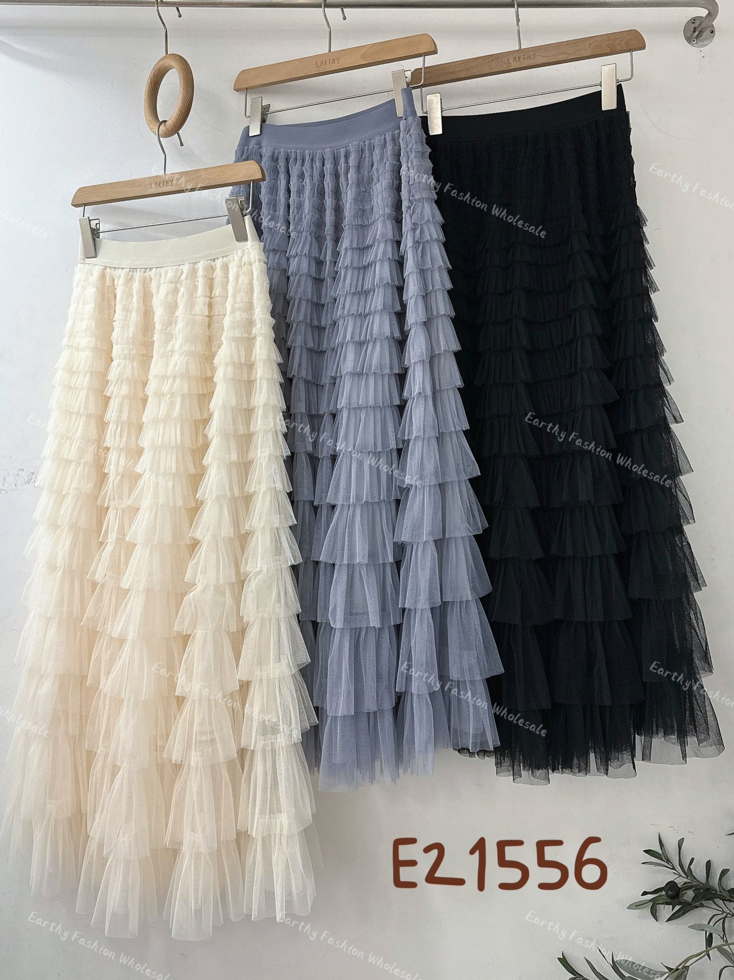 熱賣✨ 千層紗紗蛋糕半身裙|3色入