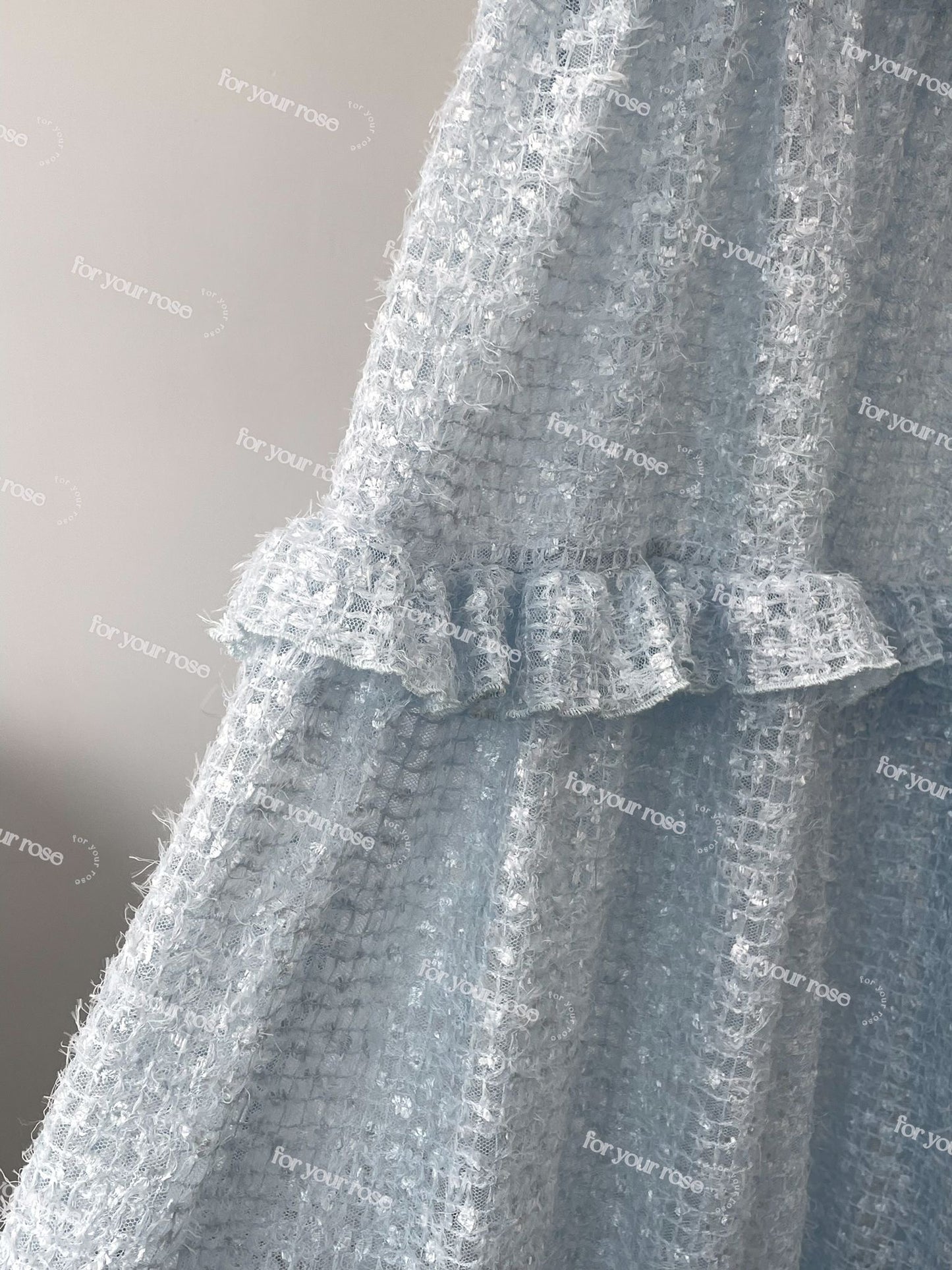 毛毛粒☁️ Ruffle Layer連身裙|3色入