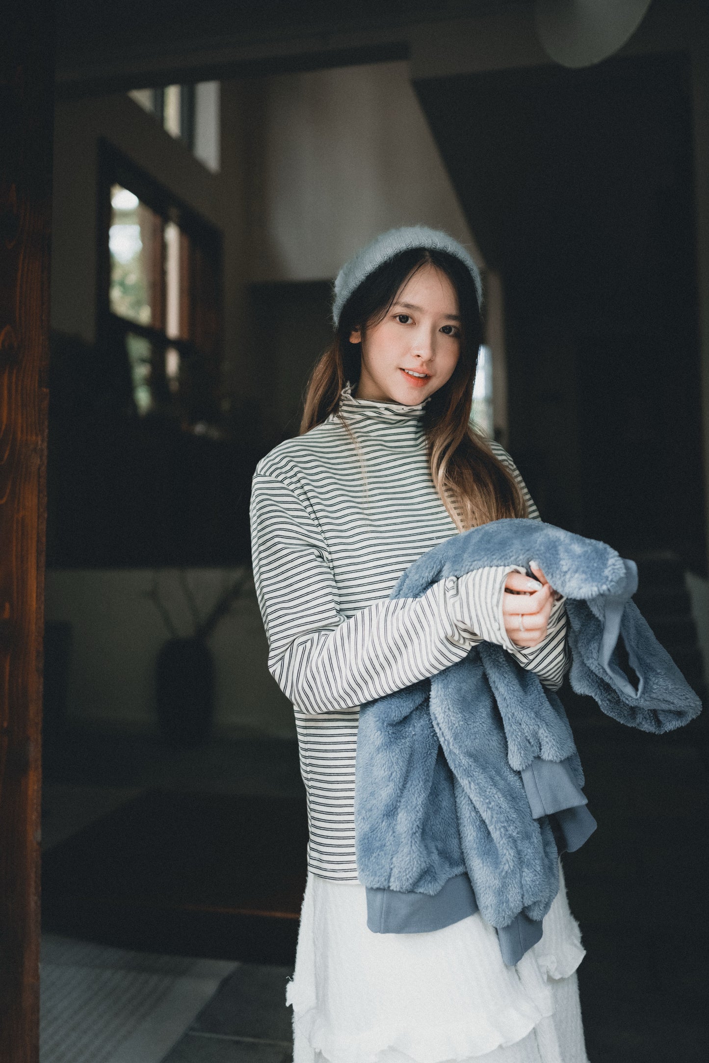 小企領條紋滾邊打底|5色入