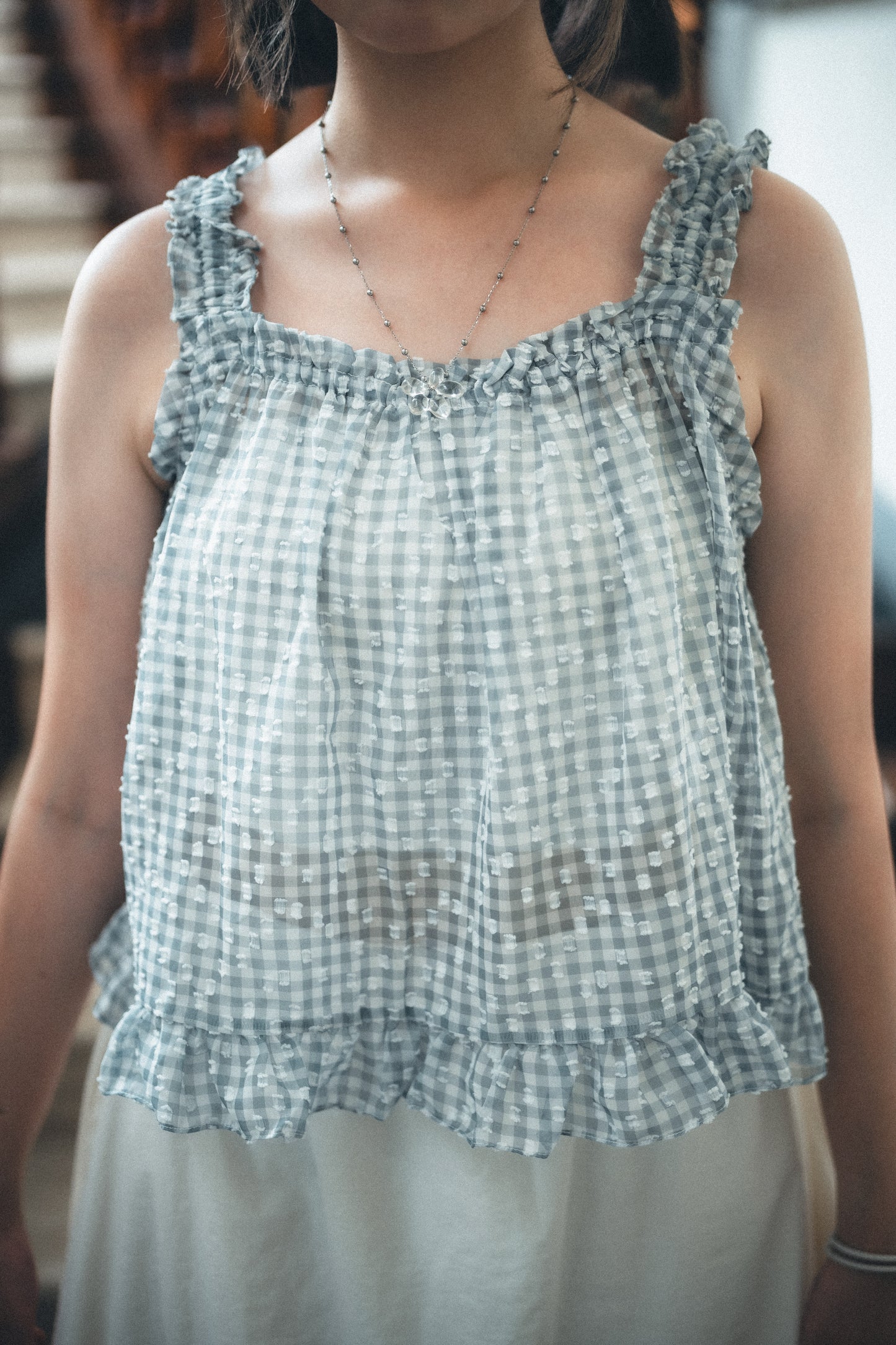 甜蜜🍯RUFFLE格紋粒粒外搭|3色入