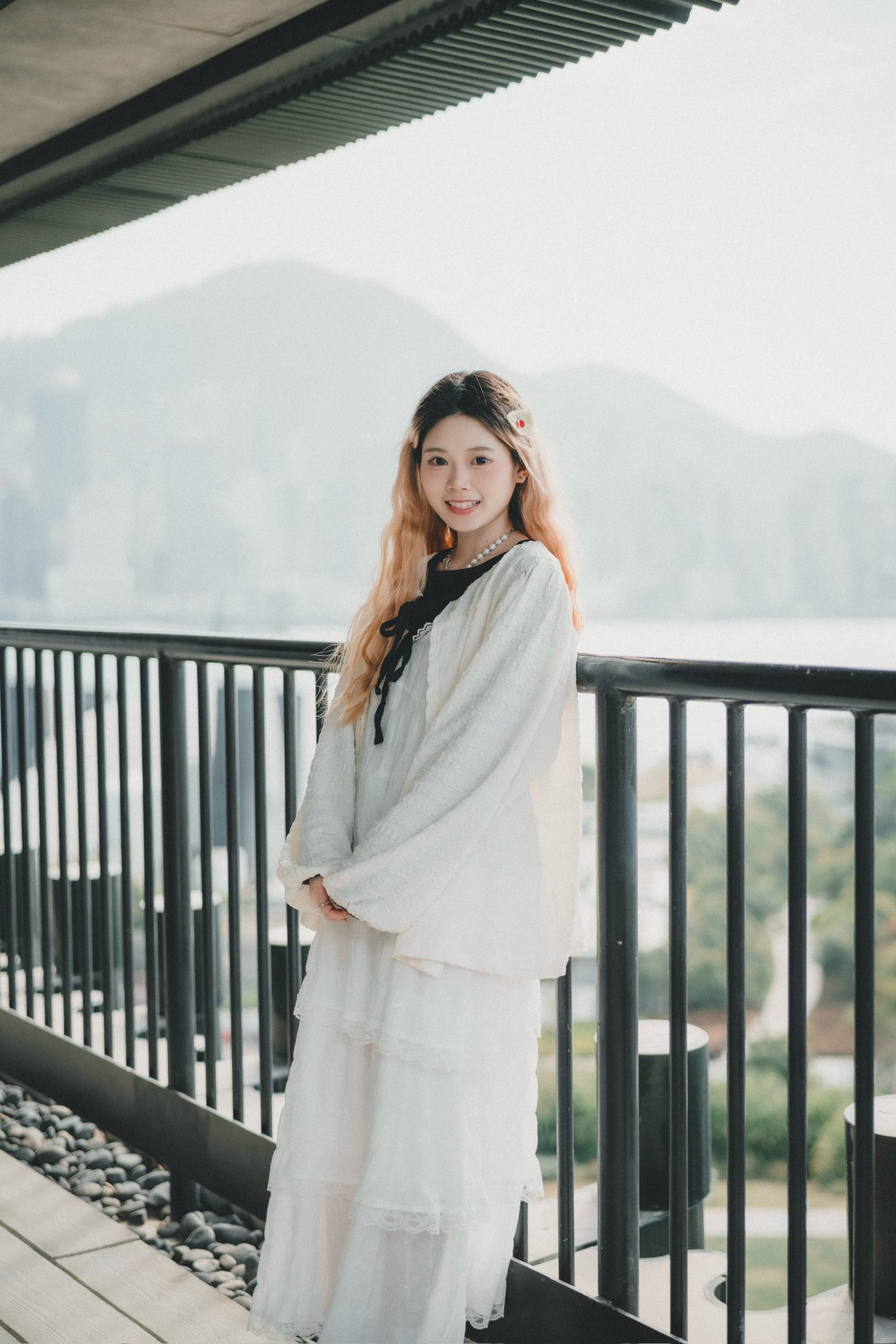 泡泡質蝴蝶結綁帶外搭|2色入