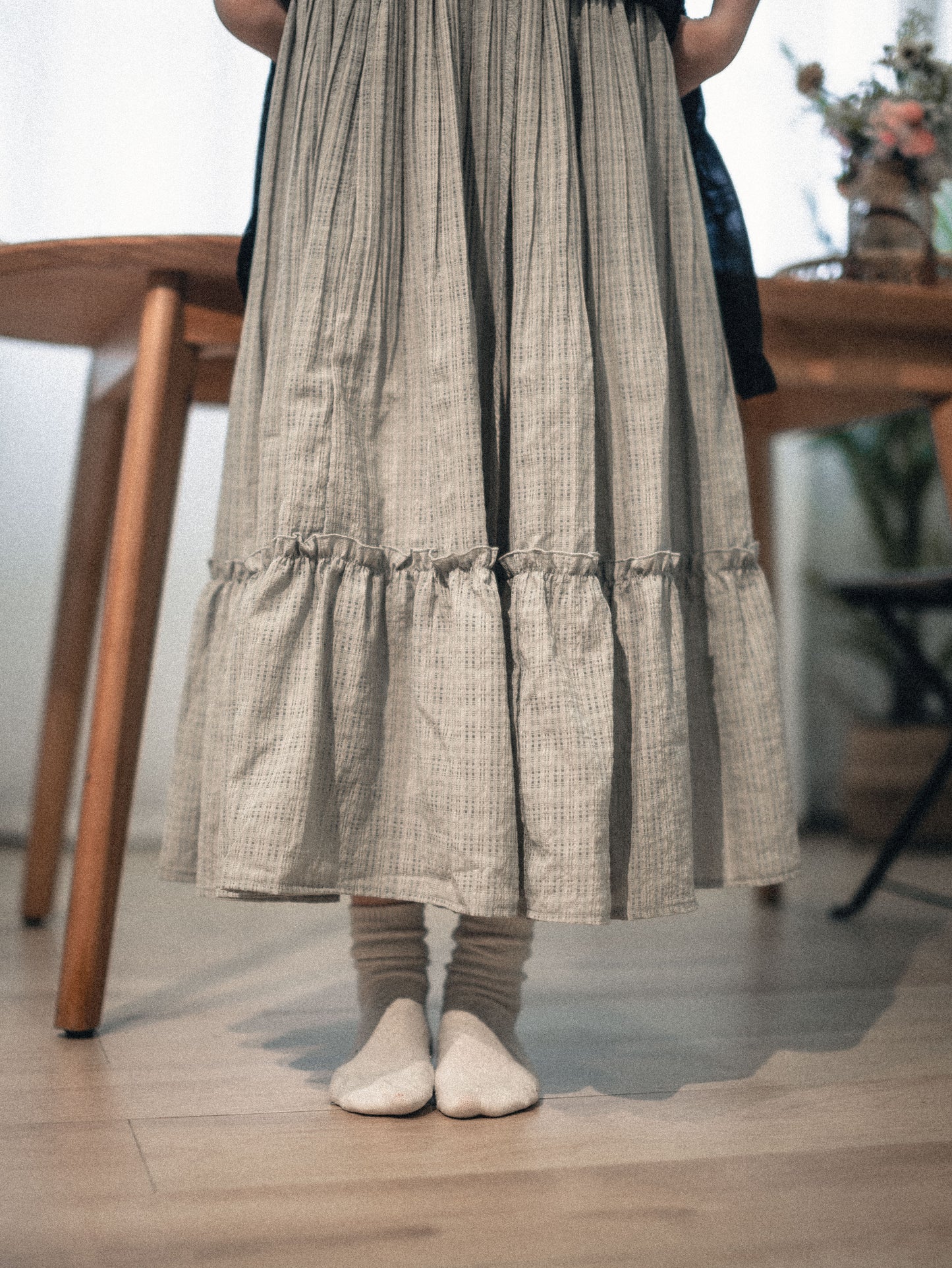 熱賣🔥 暗格Ruffle半身裙配幼腰帶|3 color