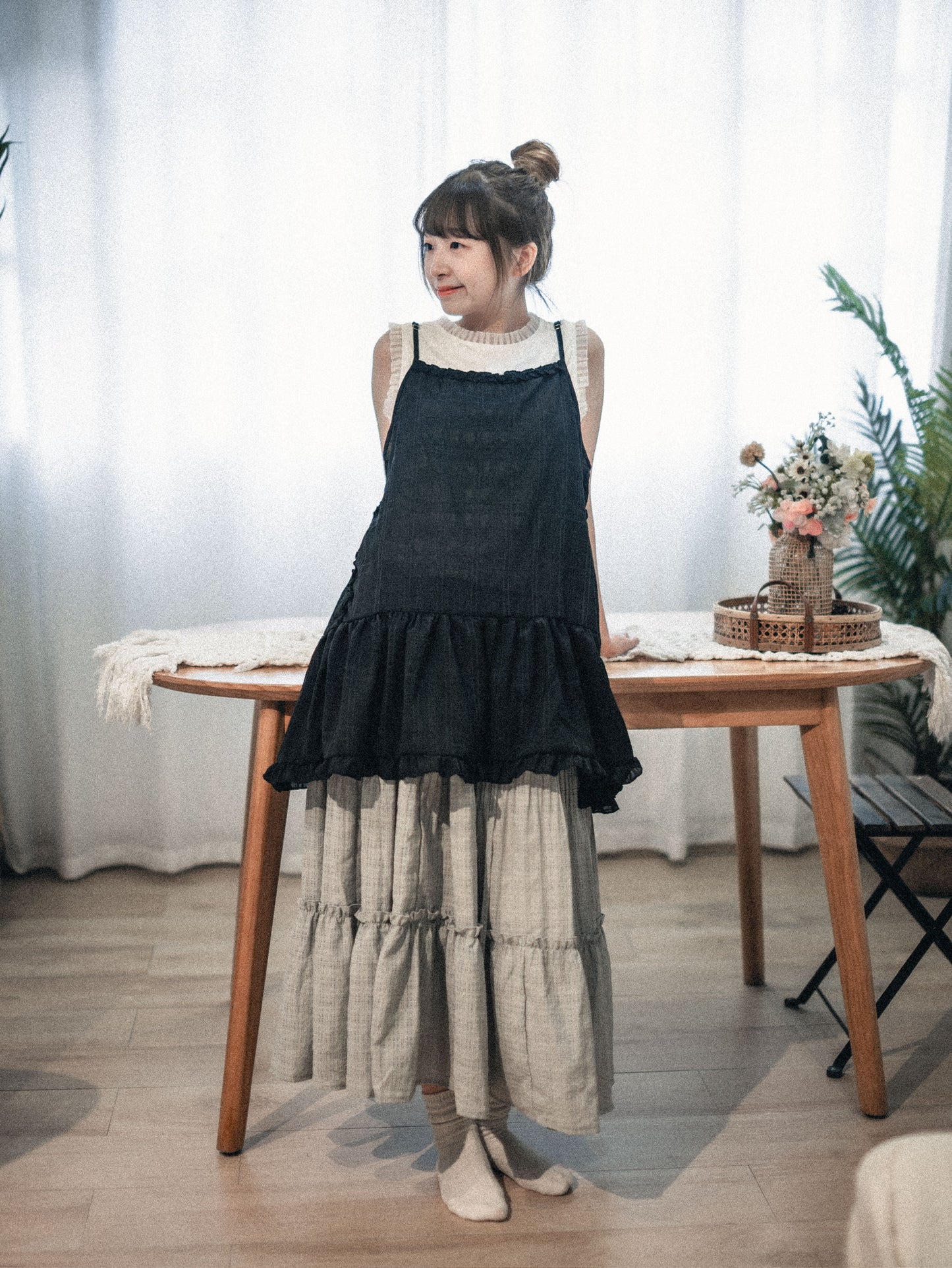 立體LACE背心|3色入