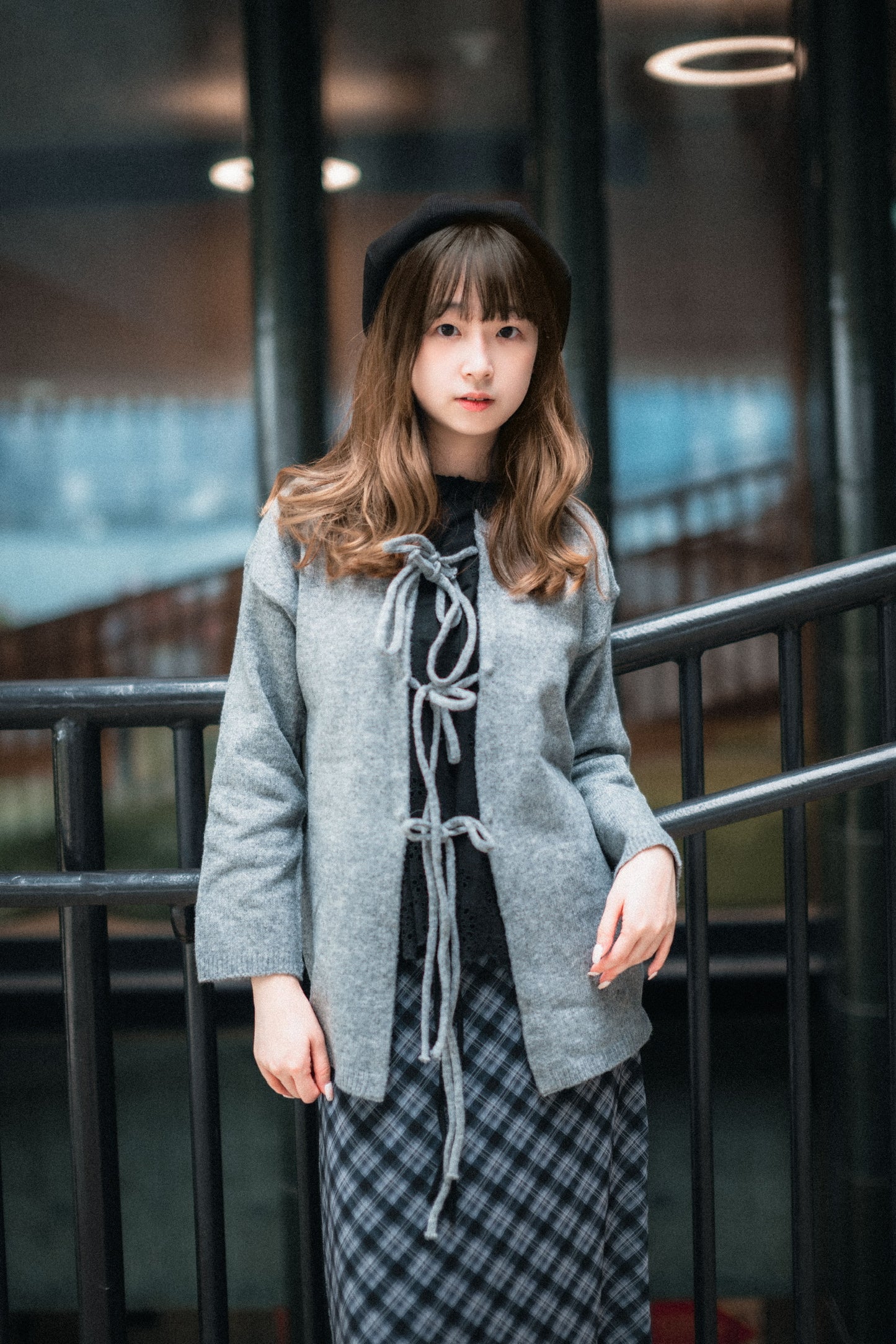 2ways綁帶寬鬆針織毛衣|2色入