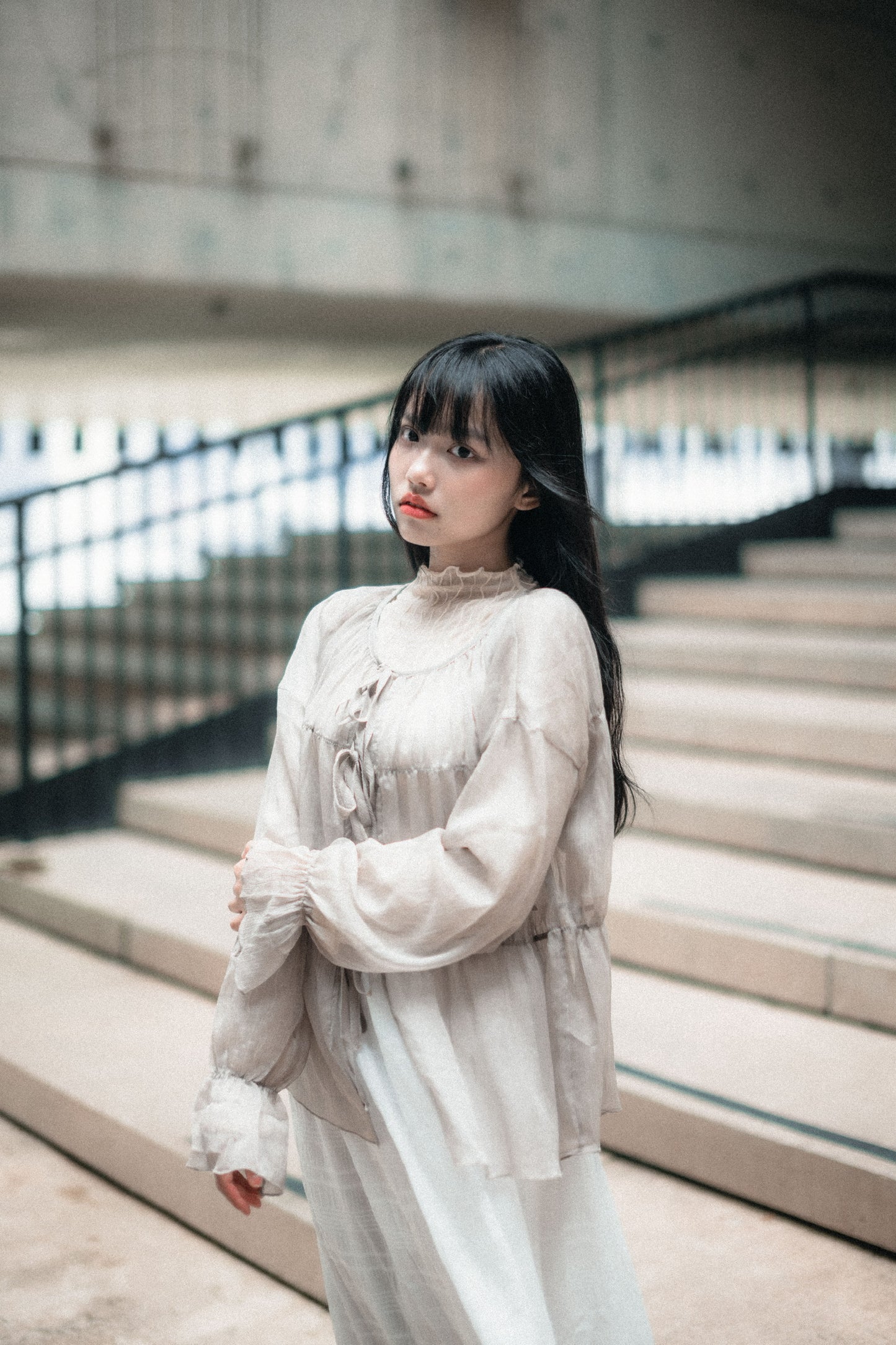 水波紋透膚內搭上衣|3色入