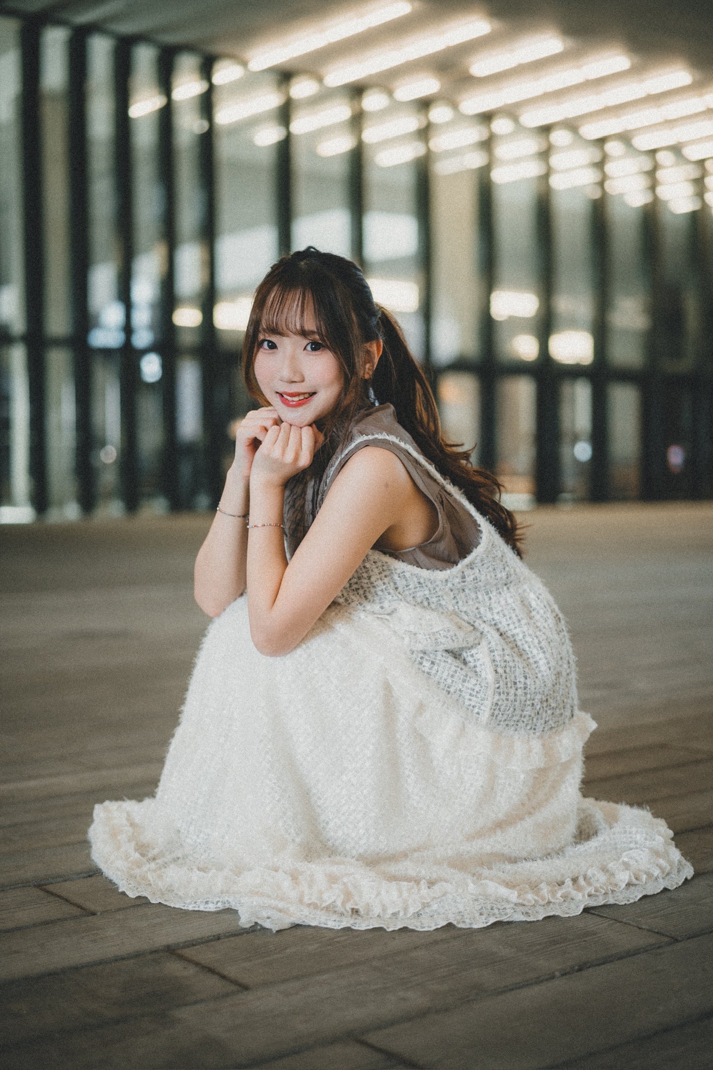 毛毛粒☁️ Ruffle Layer連身裙|3色入