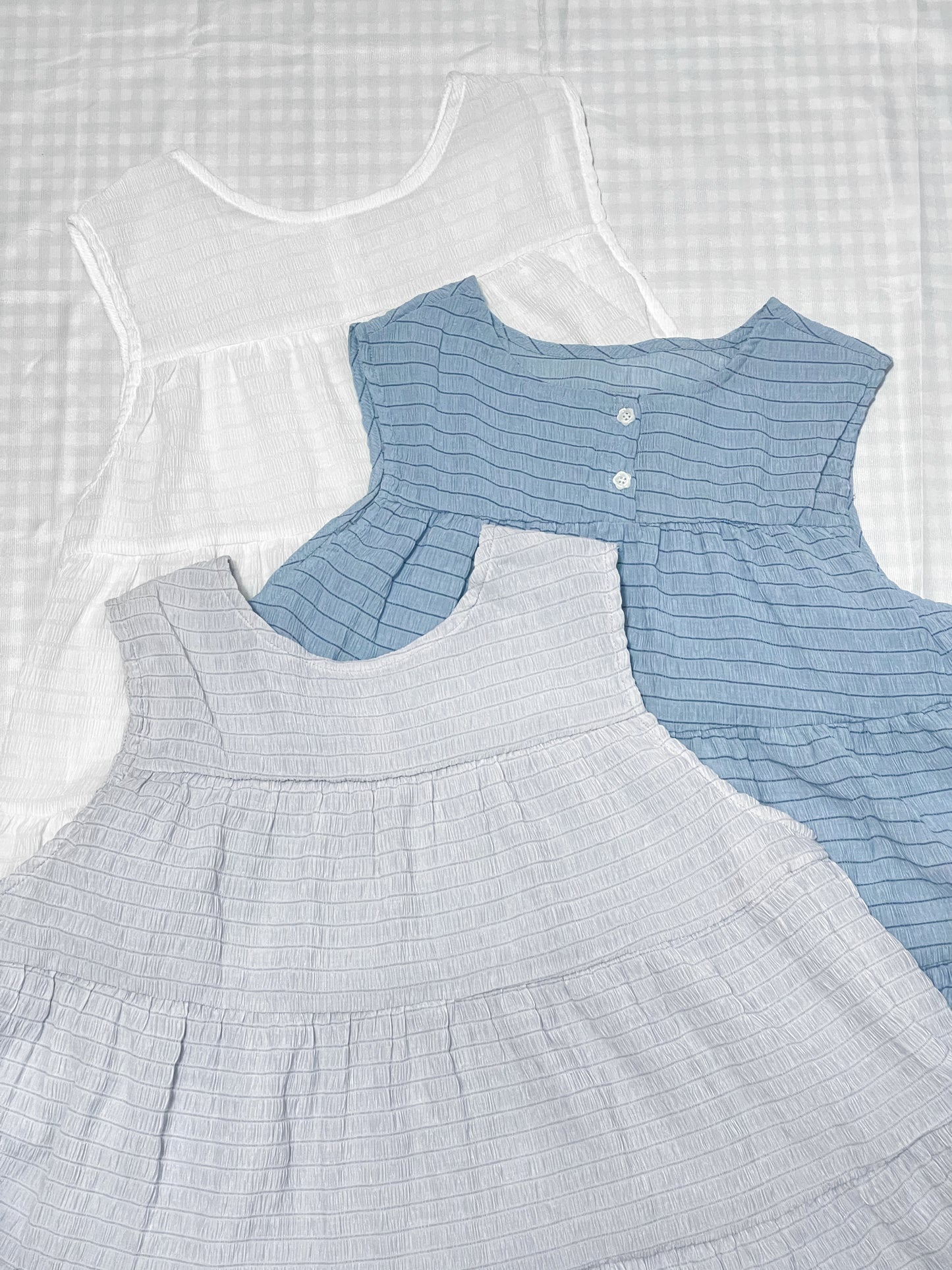 最百搭!2ways暗紋蛋糕娃娃Top|3色入