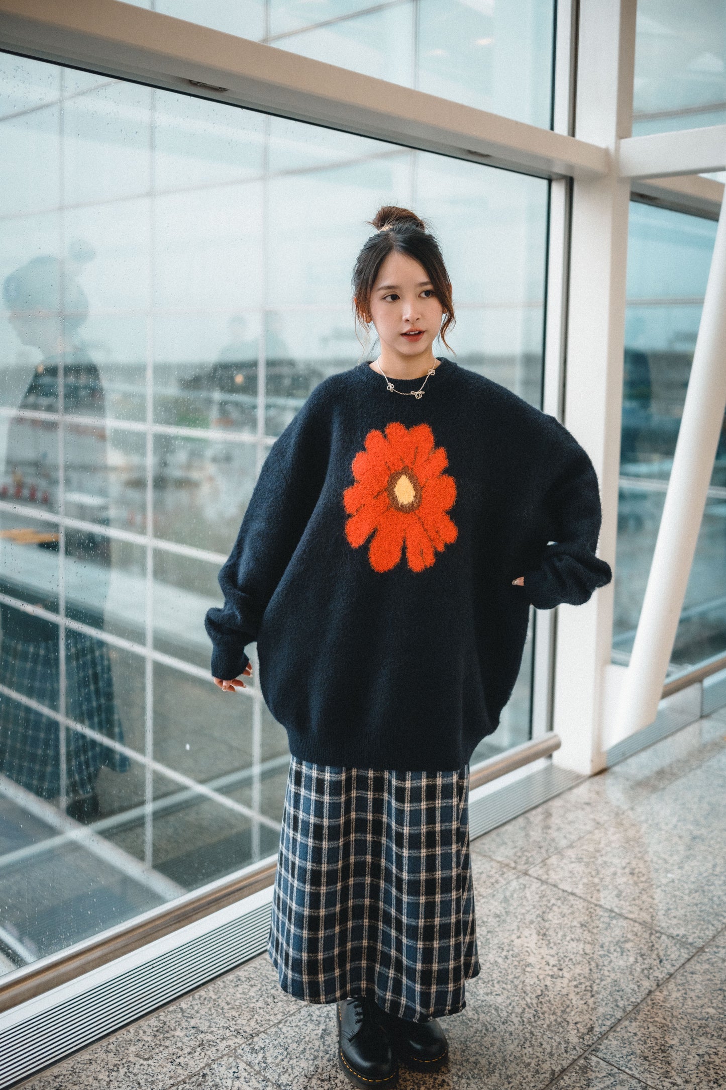 人氣款式🌼 日系花花針織上衣 | 3色入