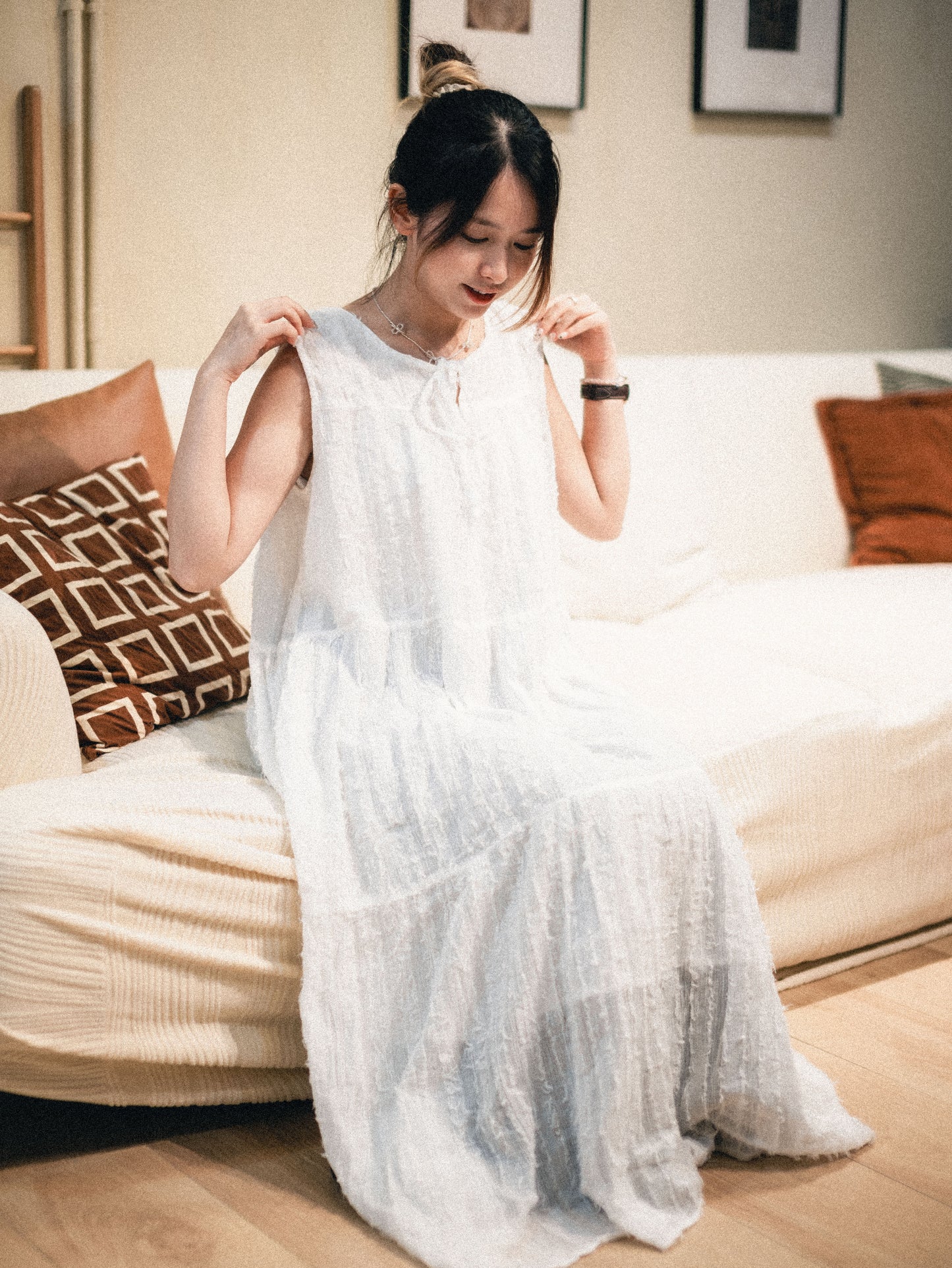 輕巧~鬚鬚綁結蛋糕OPS|4色入