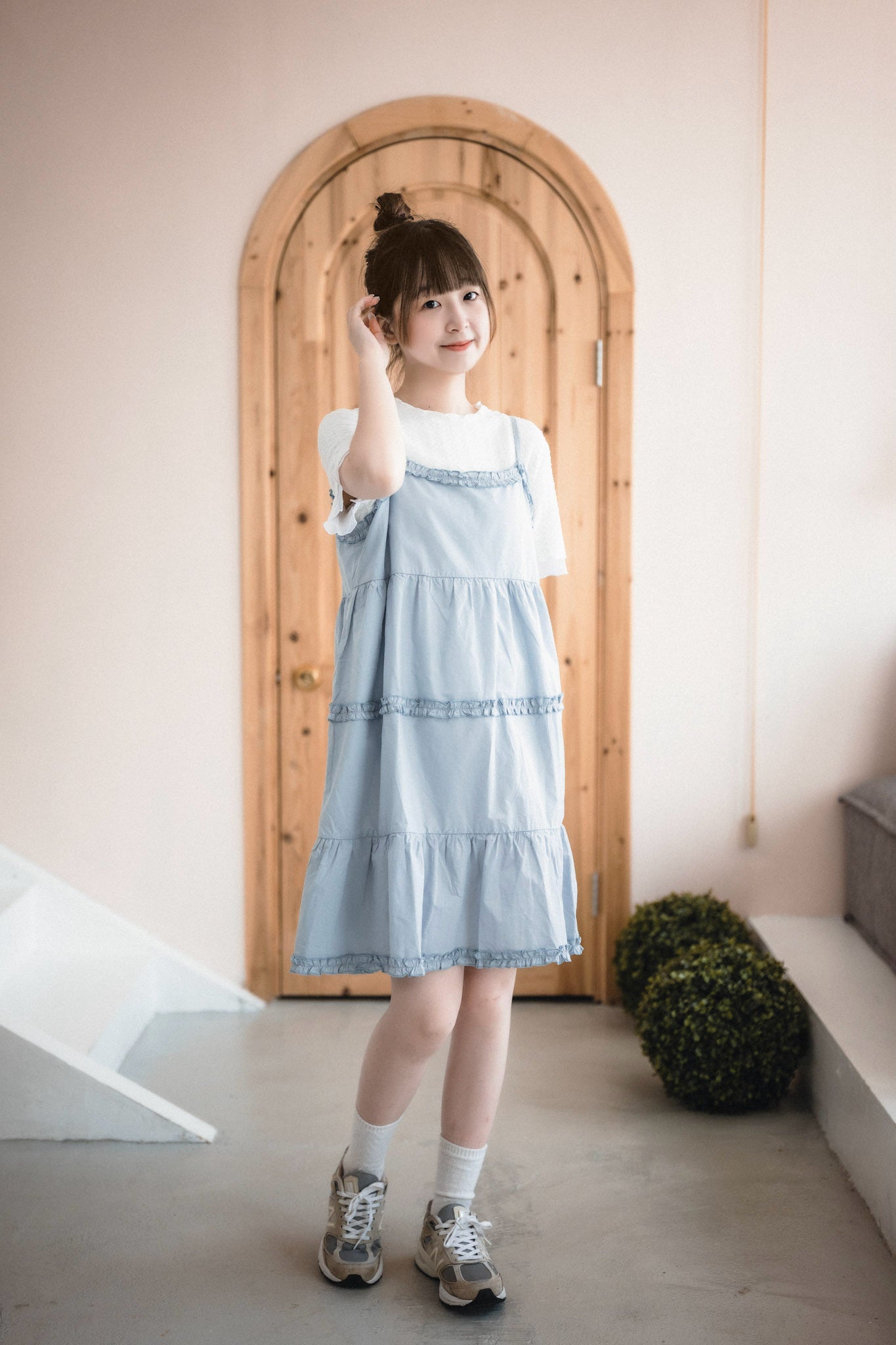 活力.ᐟ.ᐟ Ruffle 蛋糕連身裙|3色入