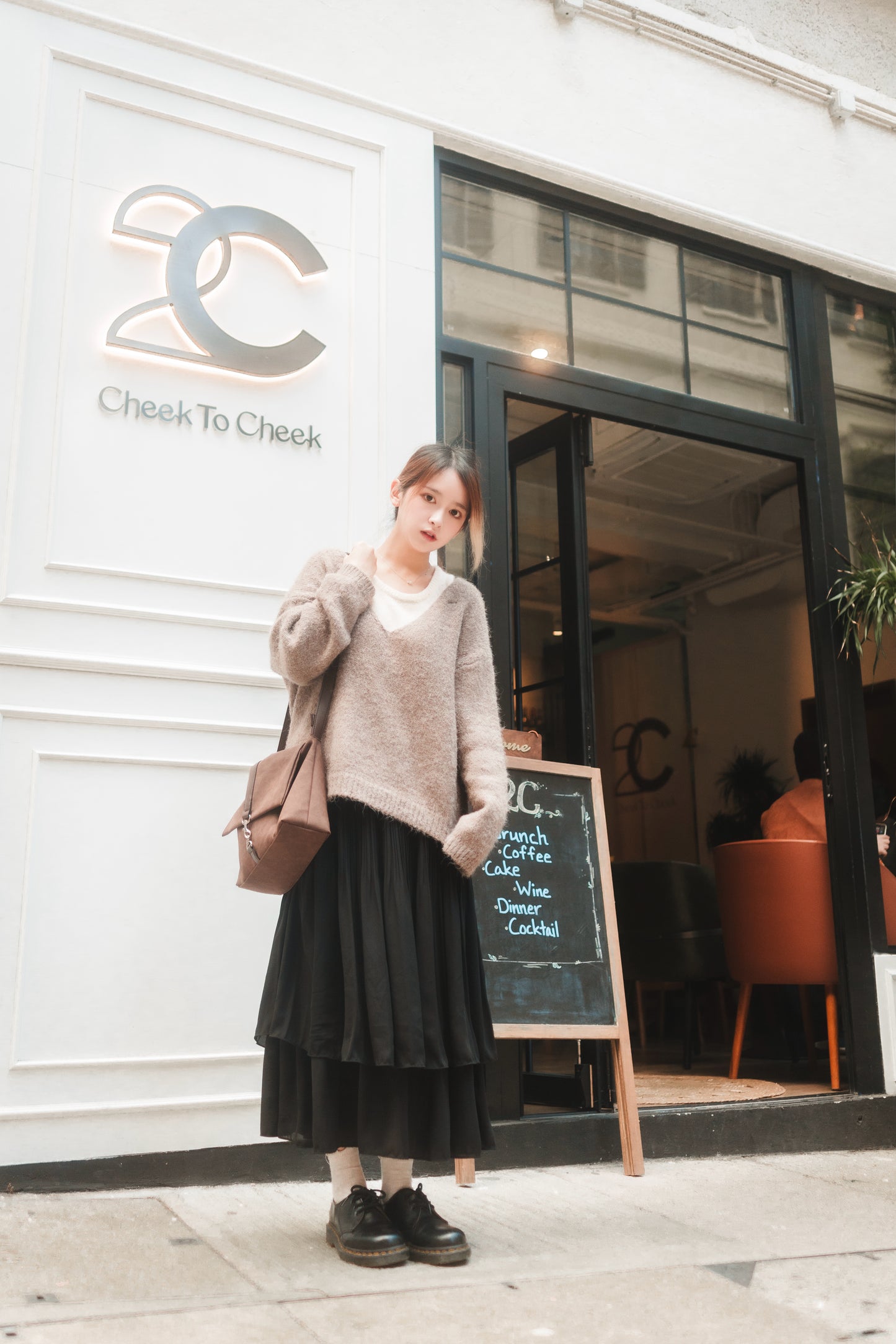 氣質仙女細褶雙層飄飄裙|3色入