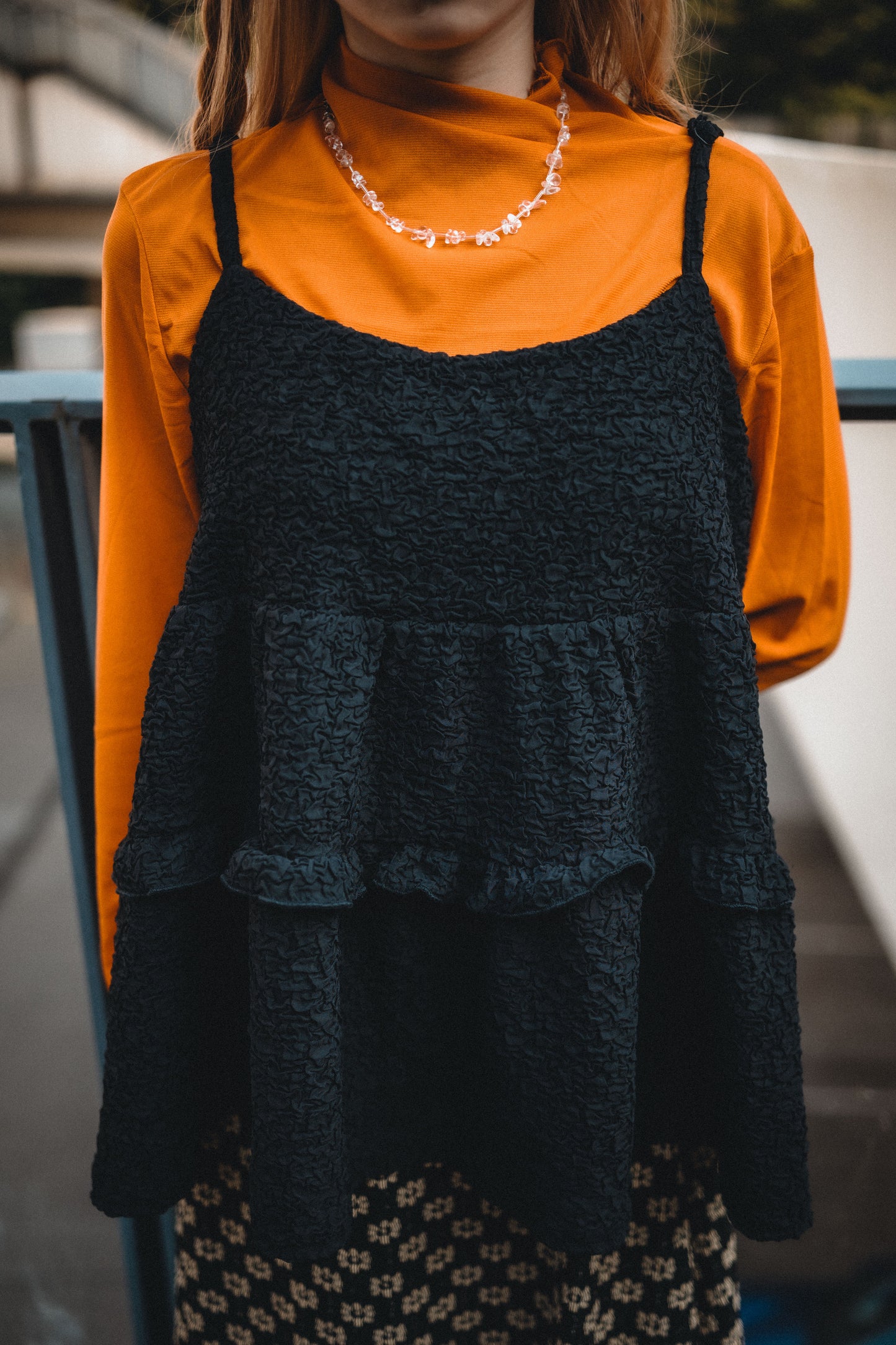 褶褶粒粒RUFFLE綁帶外搭|4色入