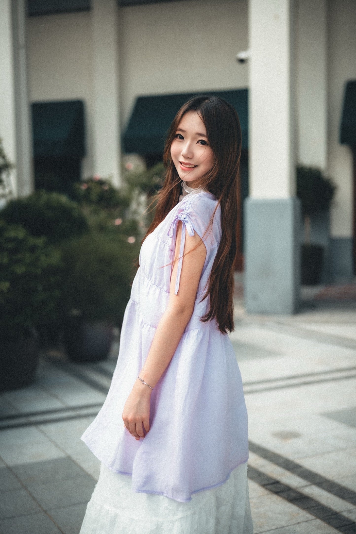 抽繩皺摺娃娃背心|4色入