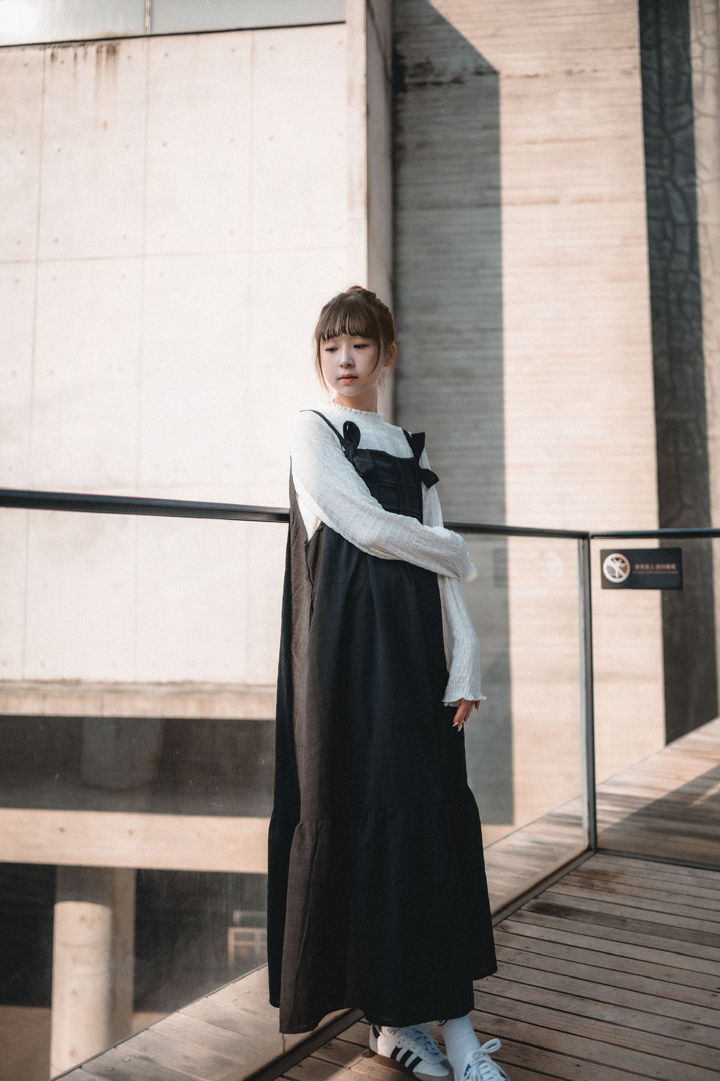 壓褶格格▫️綁帶慵懶風OPS|3色入