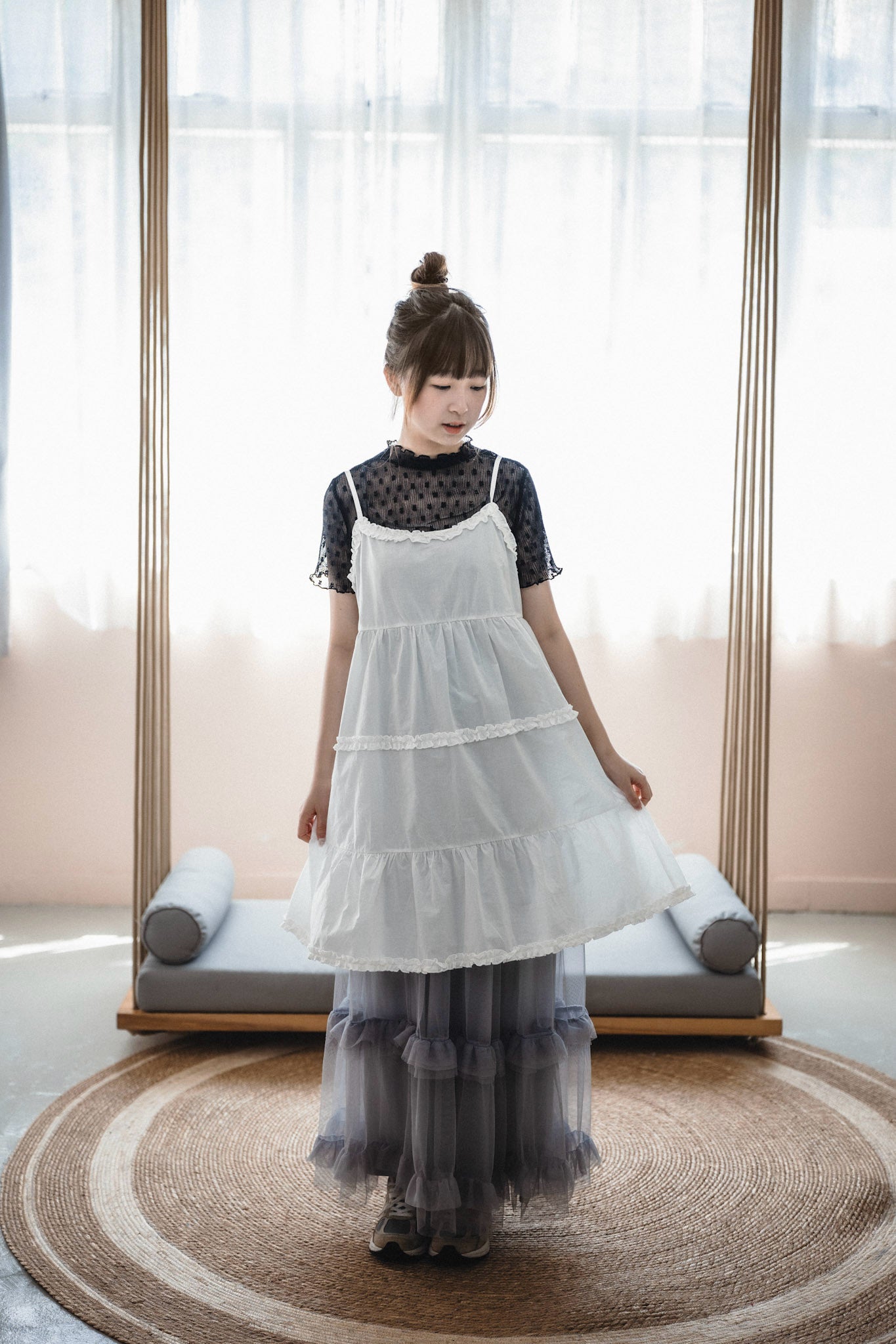 活力.ᐟ.ᐟ Ruffle 蛋糕連身裙|3色入