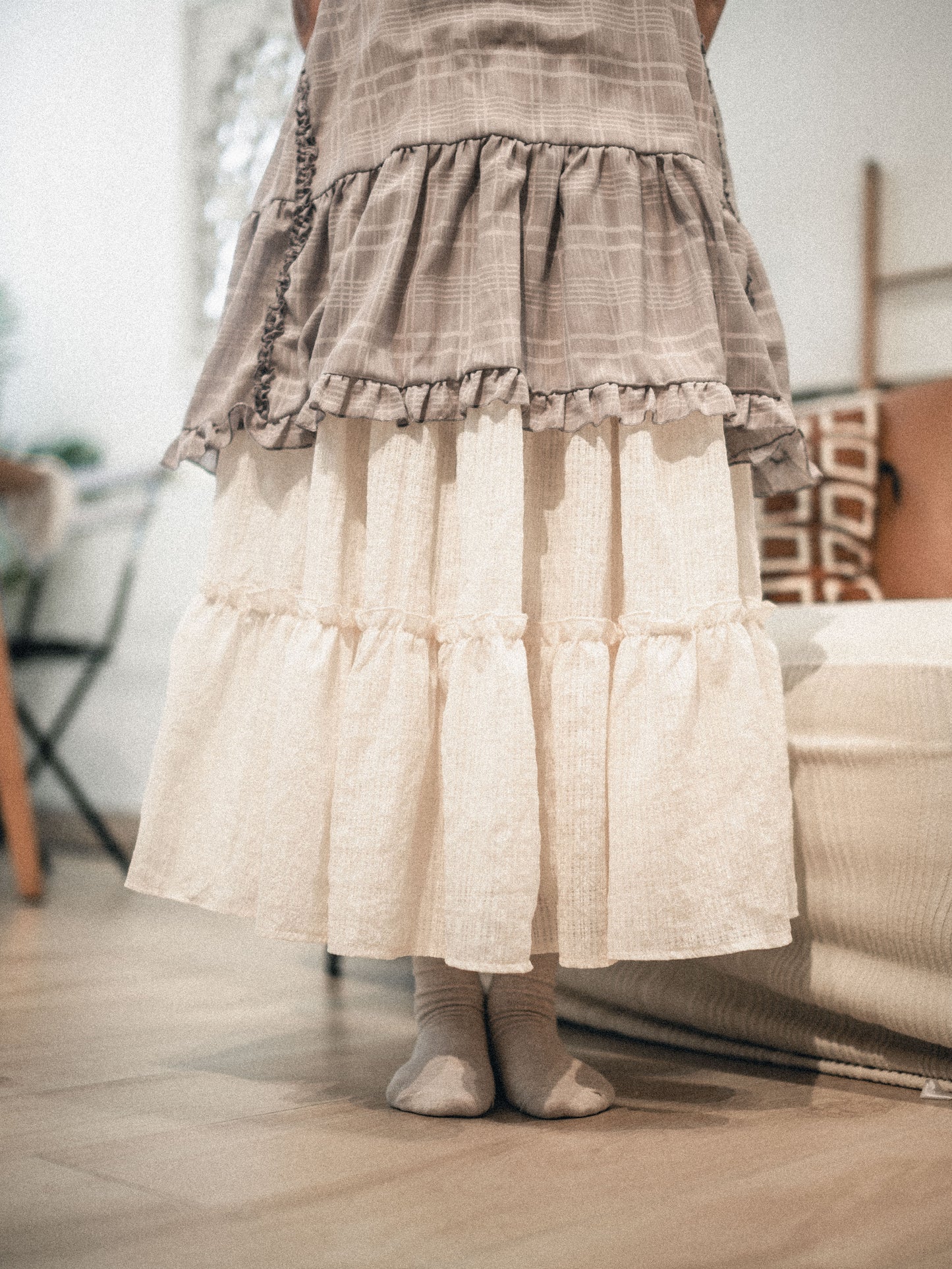 熱賣🔥 暗格Ruffle半身裙配幼腰帶|3 color