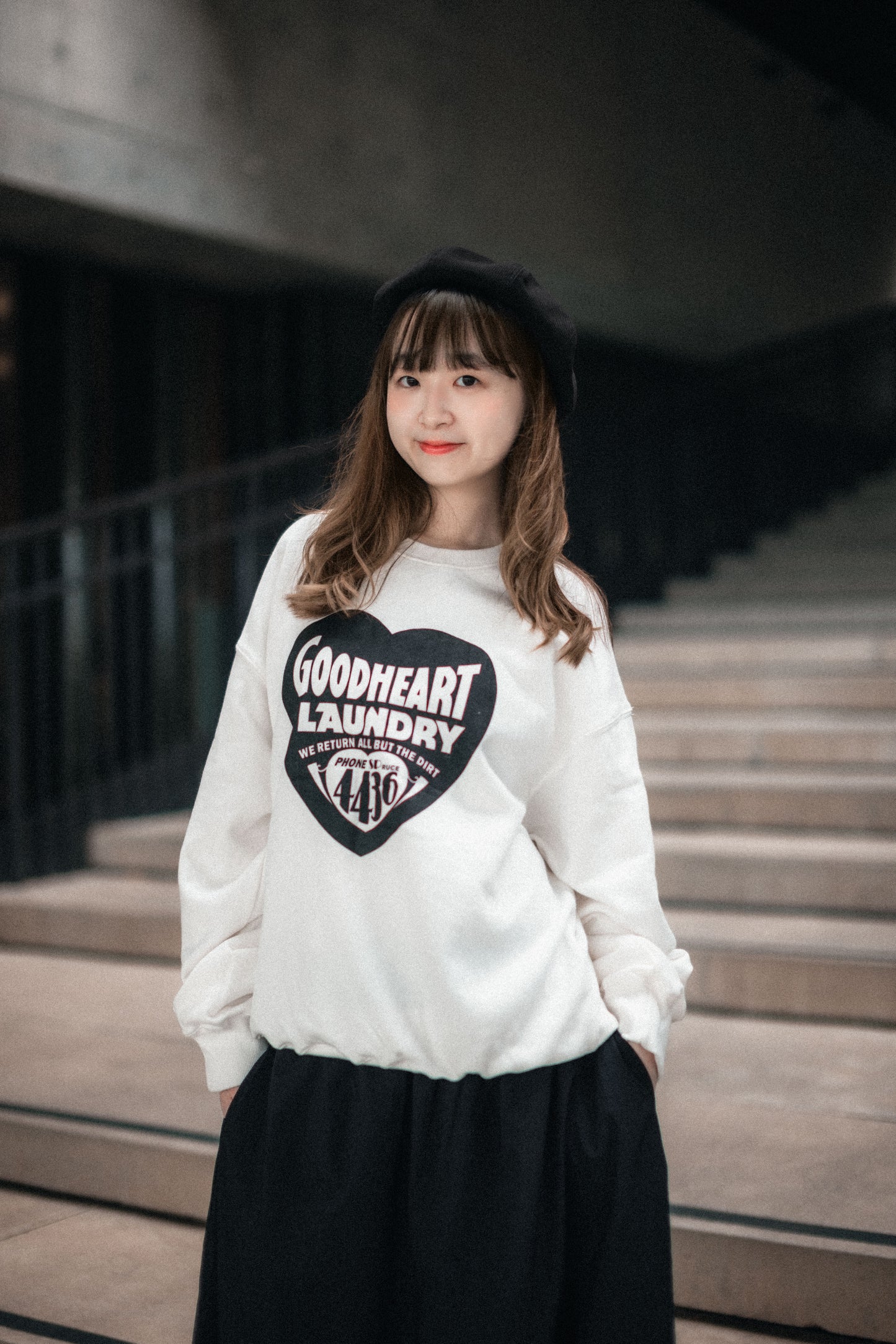 Good Heart Laundry Sweatshirt | 2 colors