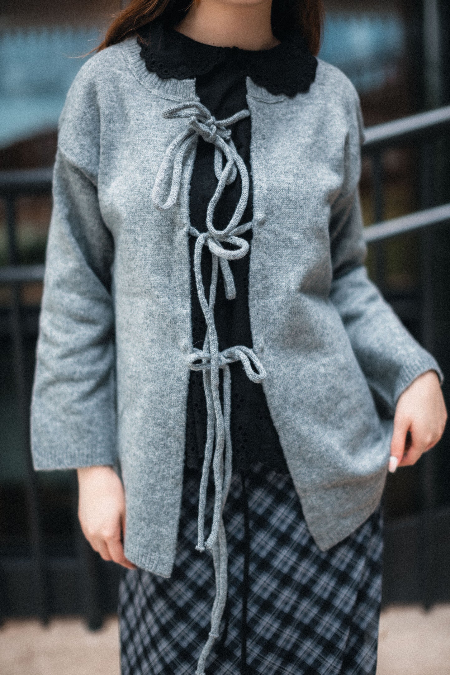 通花娃娃領背心TOP|2色入