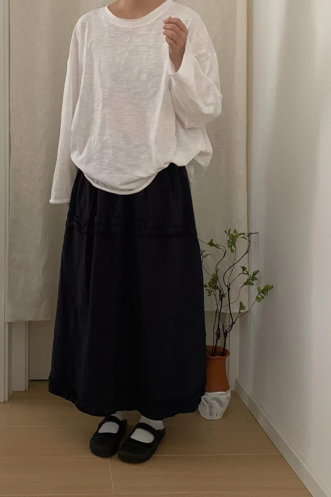 雙層Ruffle花苞泡泡裙|3色入