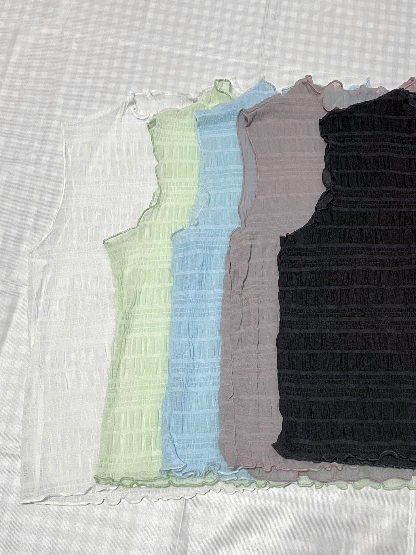 透玻璃感🎐背心內搭|5色入