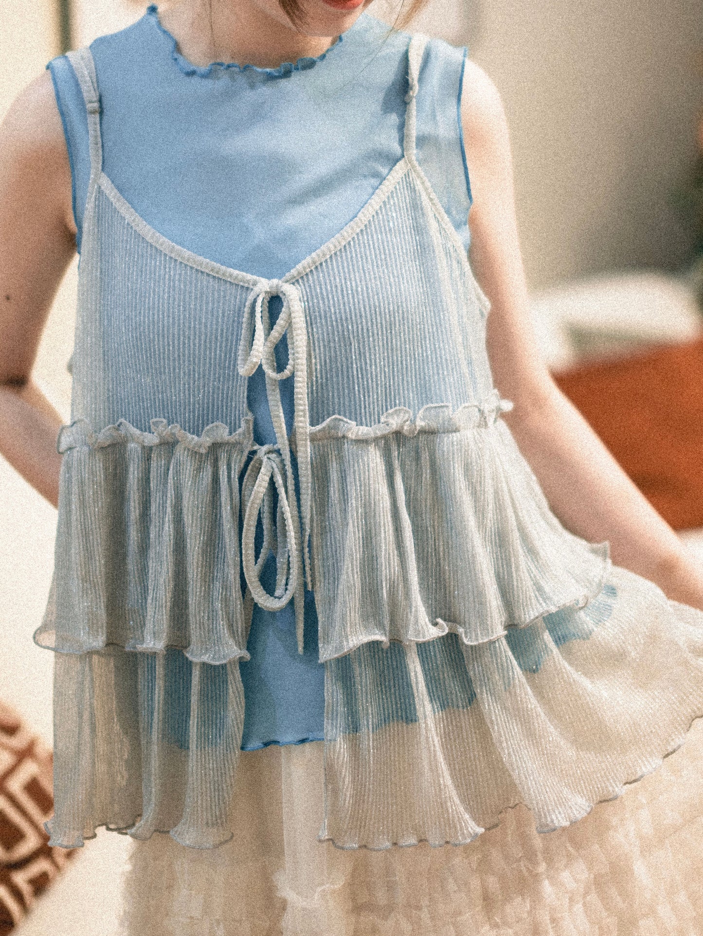 2ways閃閃綁帶外搭Layer|3 colors