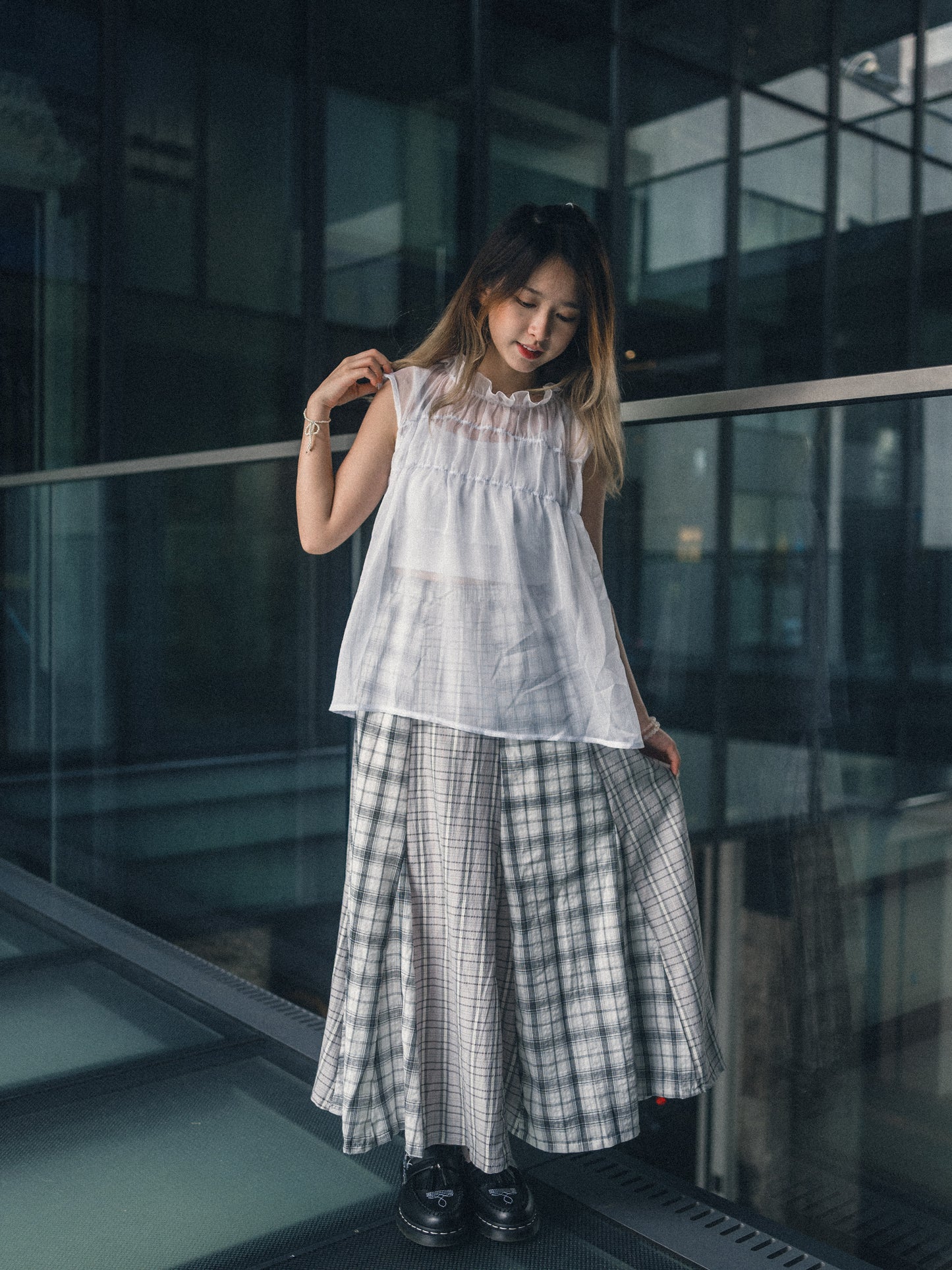 透明感🫧Ruffle Layer Top|4 colors