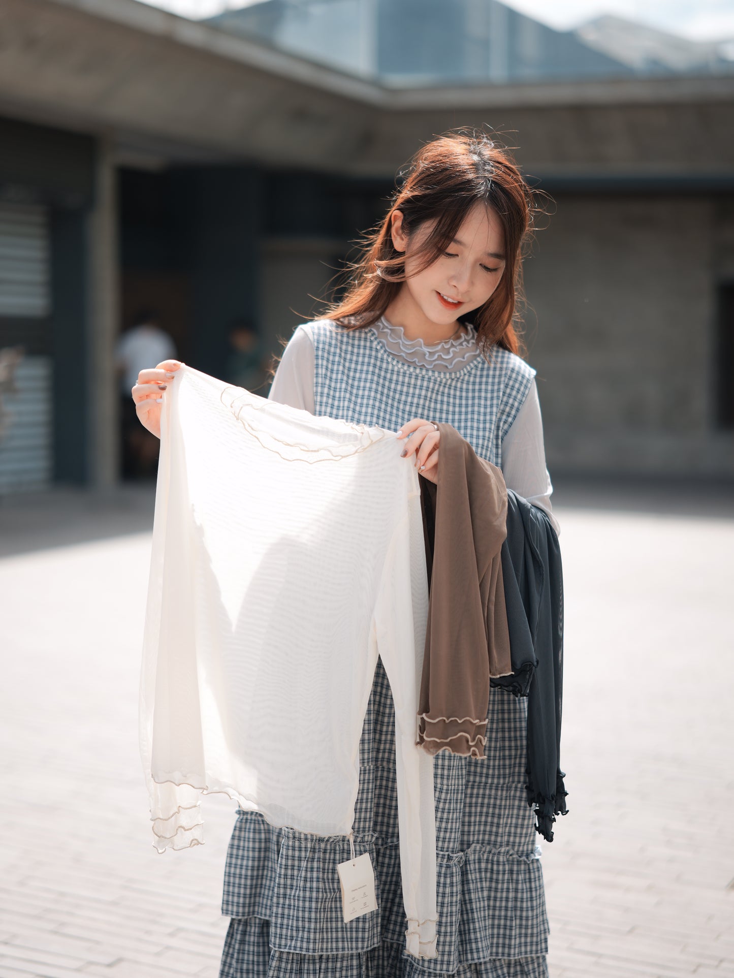 10月人氣🔥 Triple 捲捲Ruffle TOP|6色入