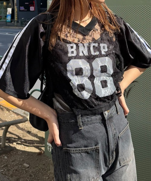 BNCP 88 Lace Sportswear Short Sleeves|6色入