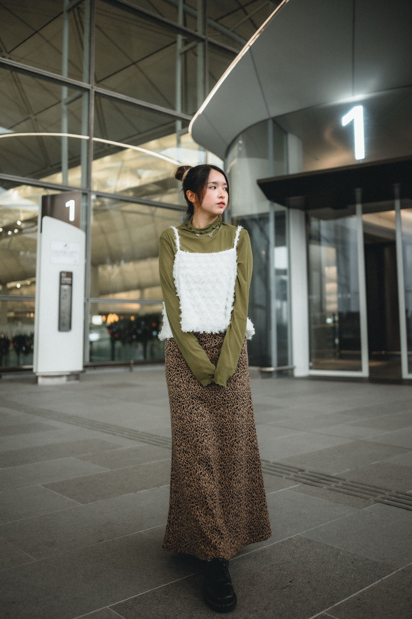 毛毛菱格吊帶背心外搭|4色入