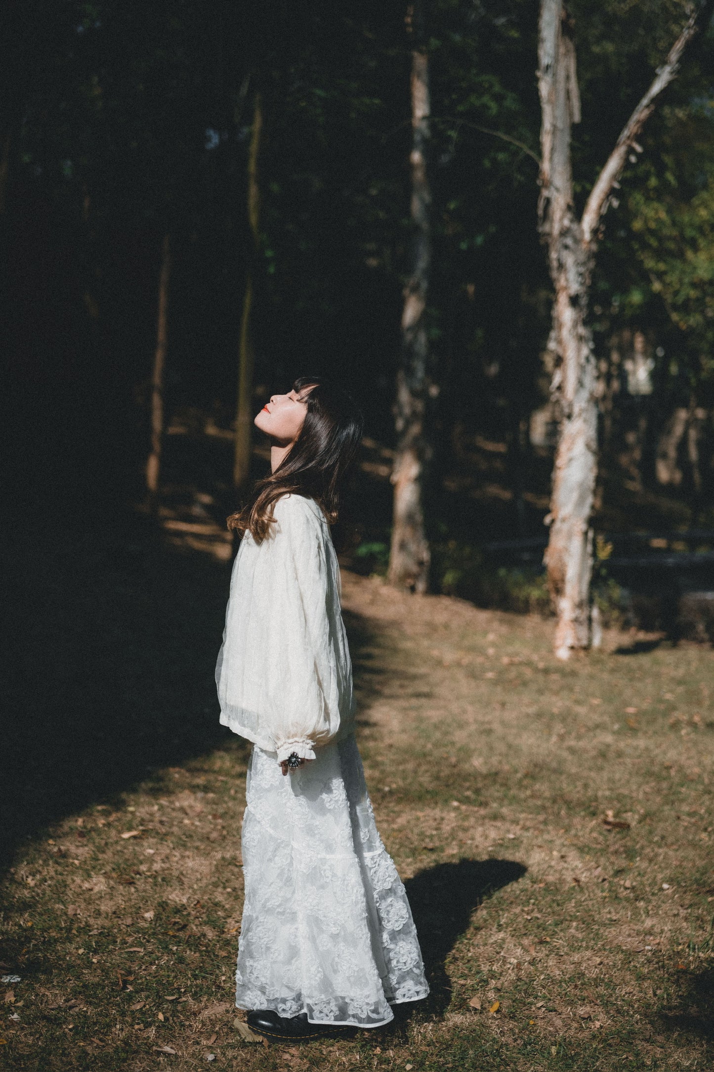 溫柔氣質雪紗ruffle上衣|1色入