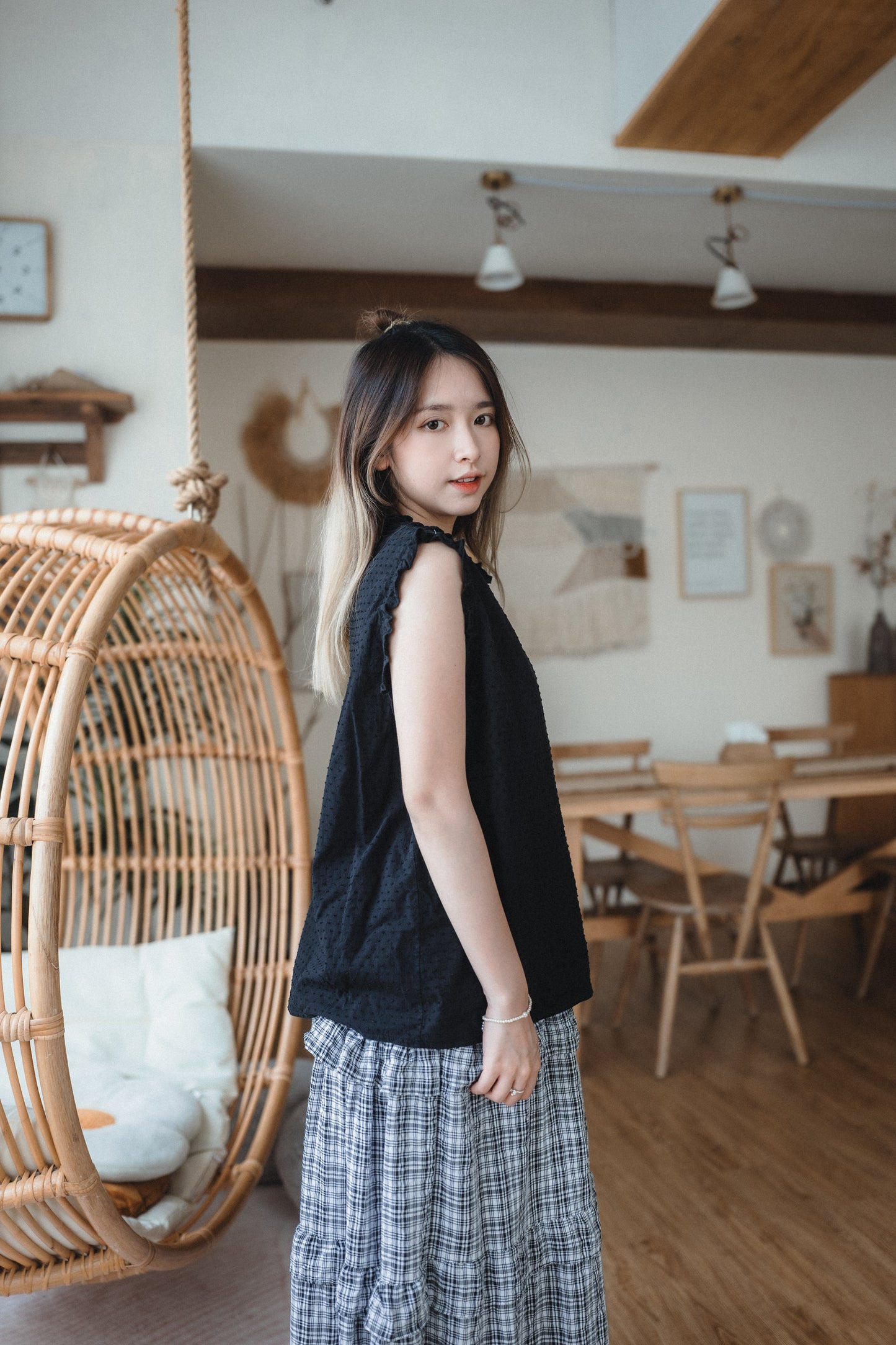 • 點點Dot Dot • Ruffle背心|2色入